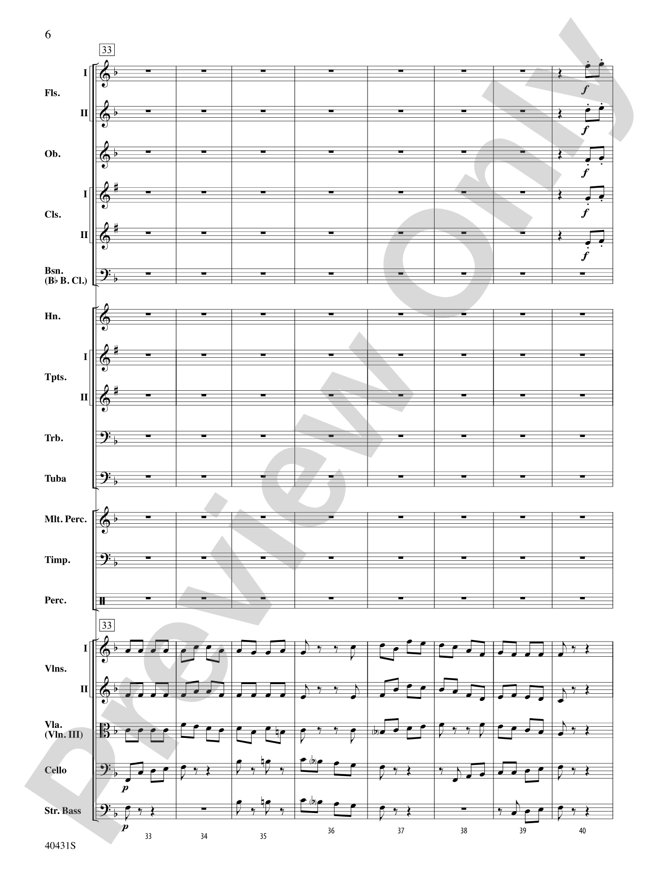 Leroy Anderson's Irish Suite, Part 2 (Themes from): Full Orchestra Conductor Score & Parts
