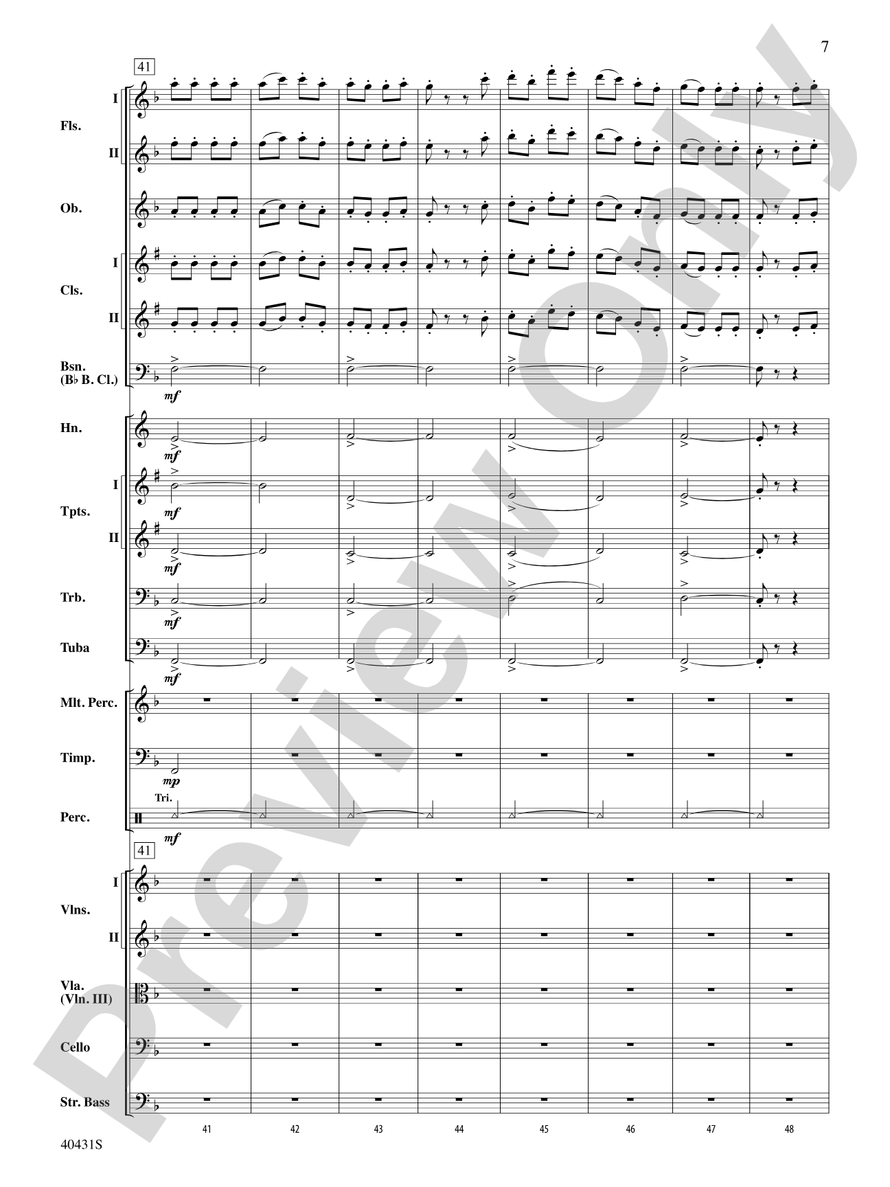Leroy Anderson's Irish Suite, Part 2 (Themes from): Full Orchestra Conductor Score & Parts