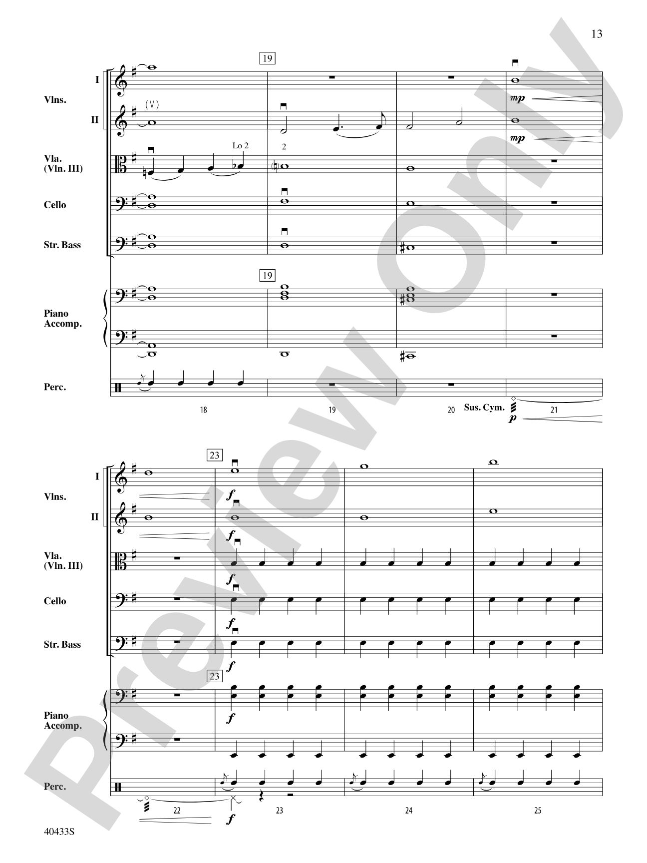 The Hobbit: An Unexpected Journey, Selections from: String Orchestra Conductor Score & Parts