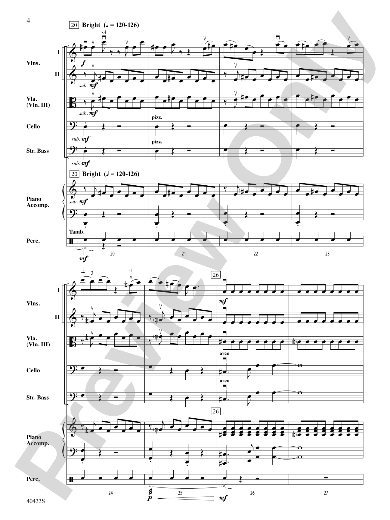 The Hobbit: An Unexpected Journey, Selections from: String Orchestra Conductor Score & Parts