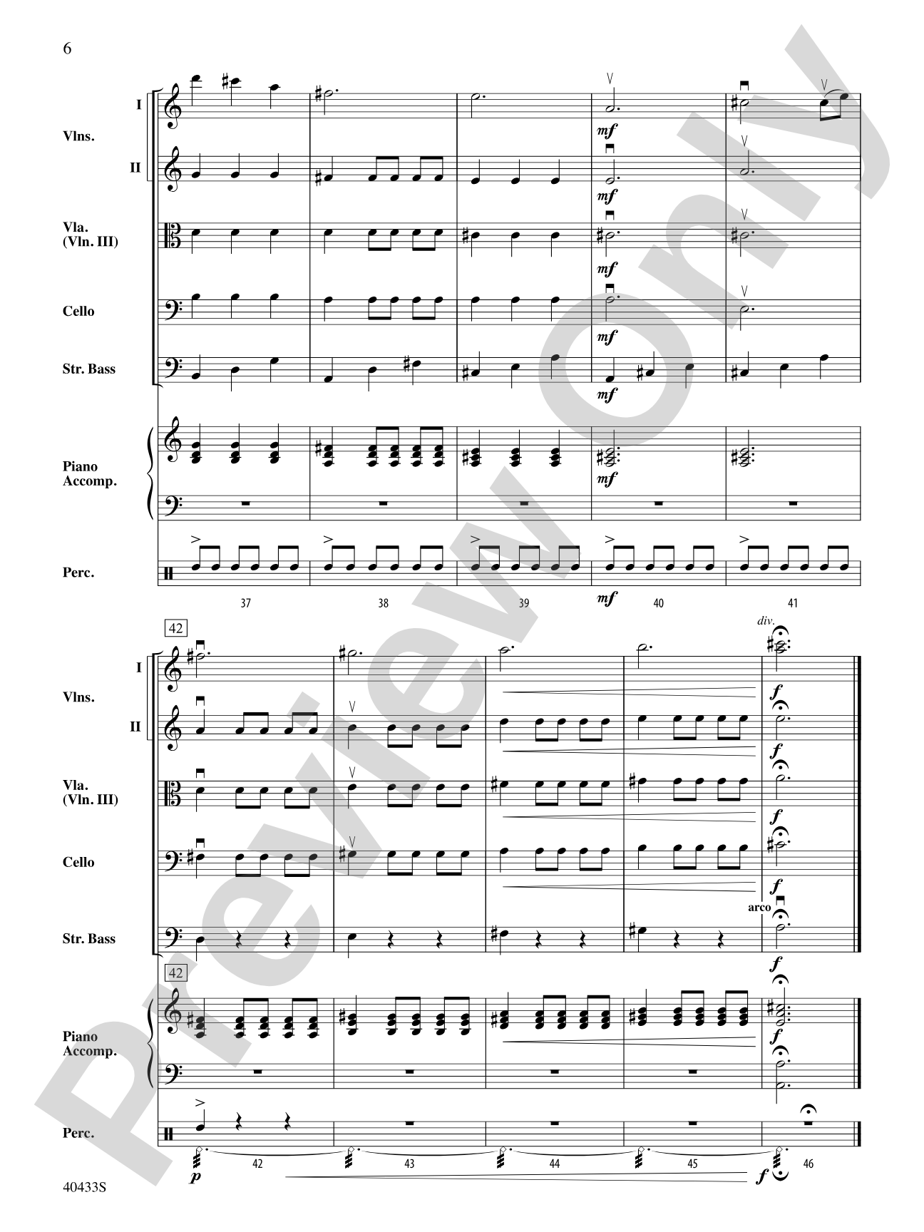 The Hobbit: An Unexpected Journey, Selections from: String Orchestra Conductor Score & Parts
