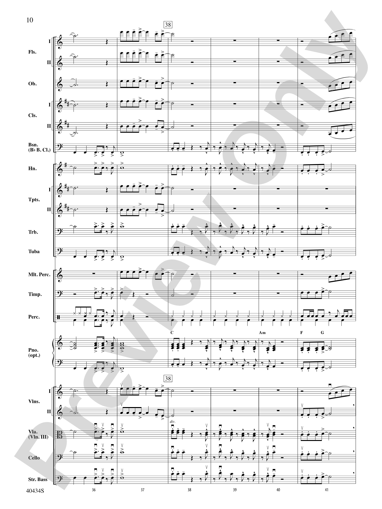 Last Friday Night (T.G.I.F.) / Edge of Glory: Full Orchestra Conductor Score & Parts