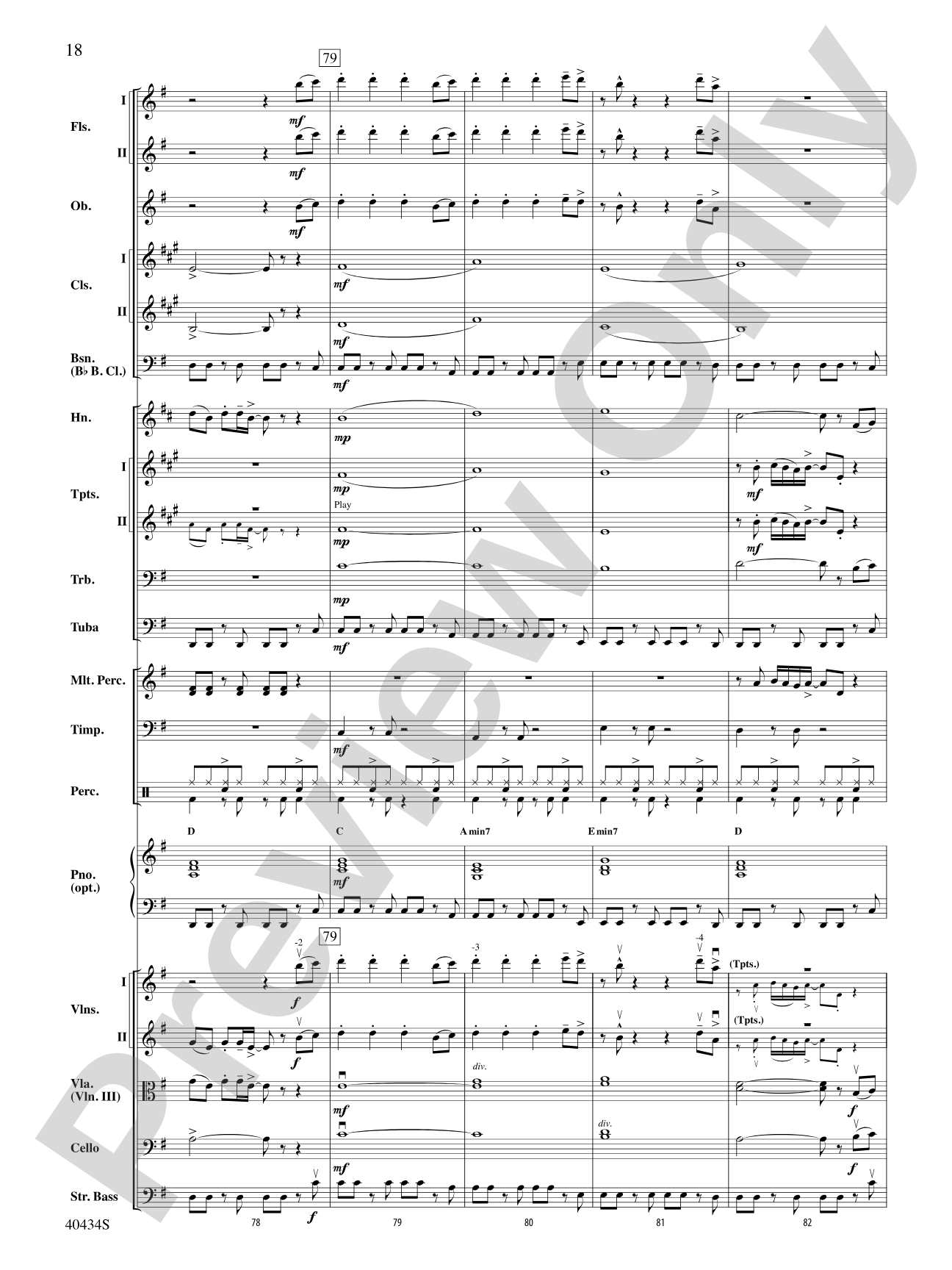 Last Friday Night (T.G.I.F.) / Edge of Glory: Full Orchestra Conductor Score & Parts
