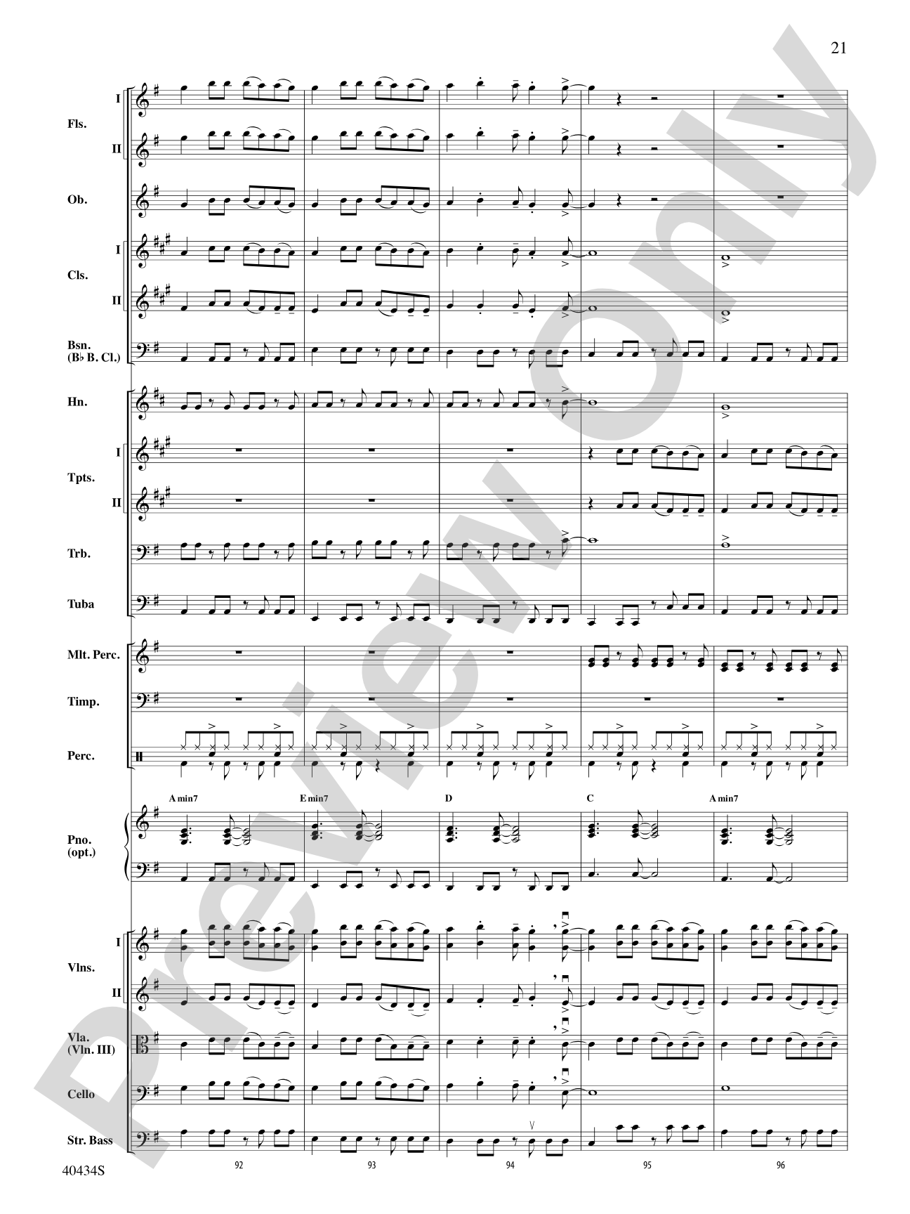 Last Friday Night (T.G.I.F.) / Edge of Glory: Full Orchestra Conductor Score & Parts