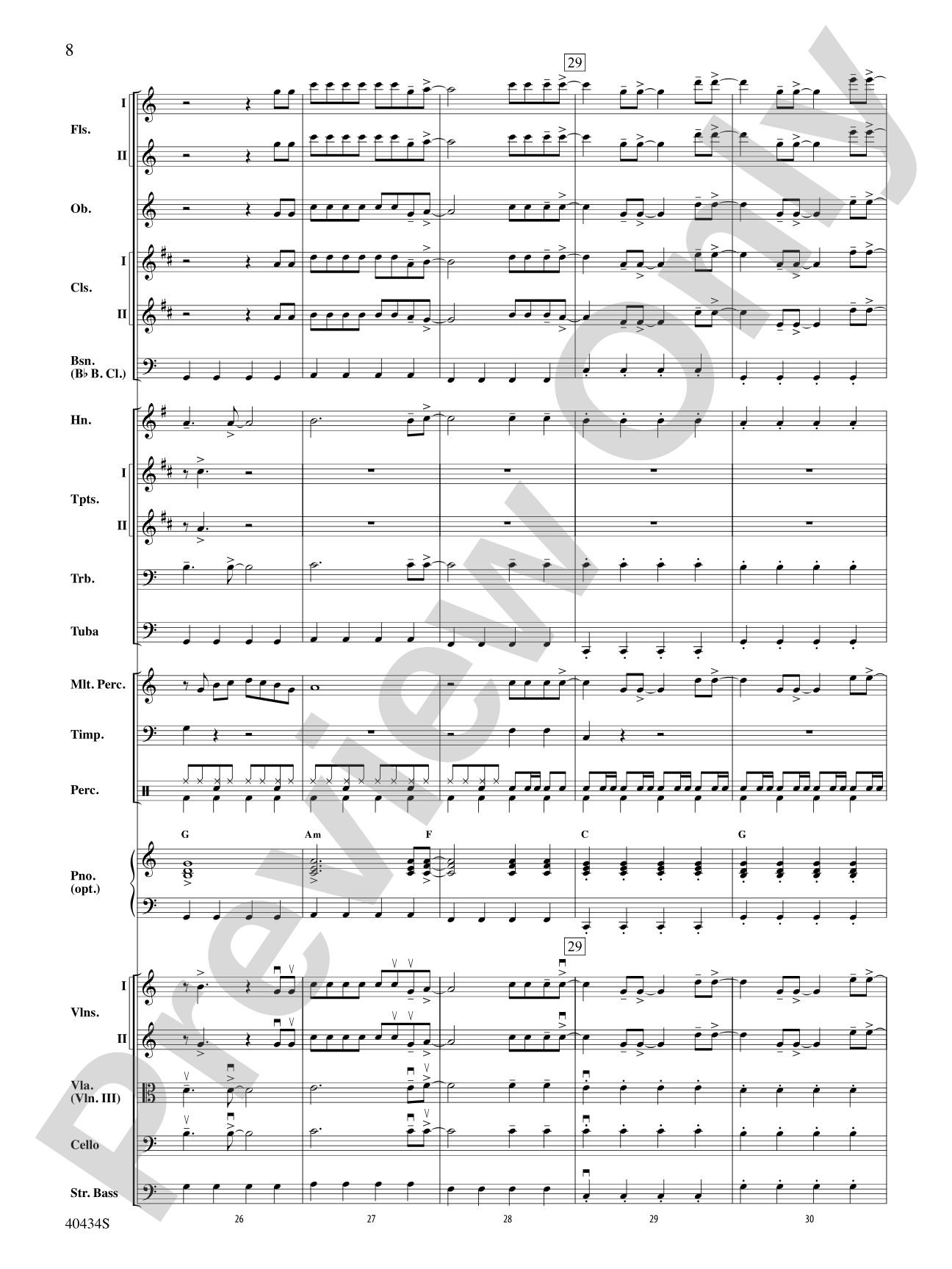 Last Friday Night (T.G.I.F.) / Edge of Glory: Full Orchestra Conductor Score & Parts