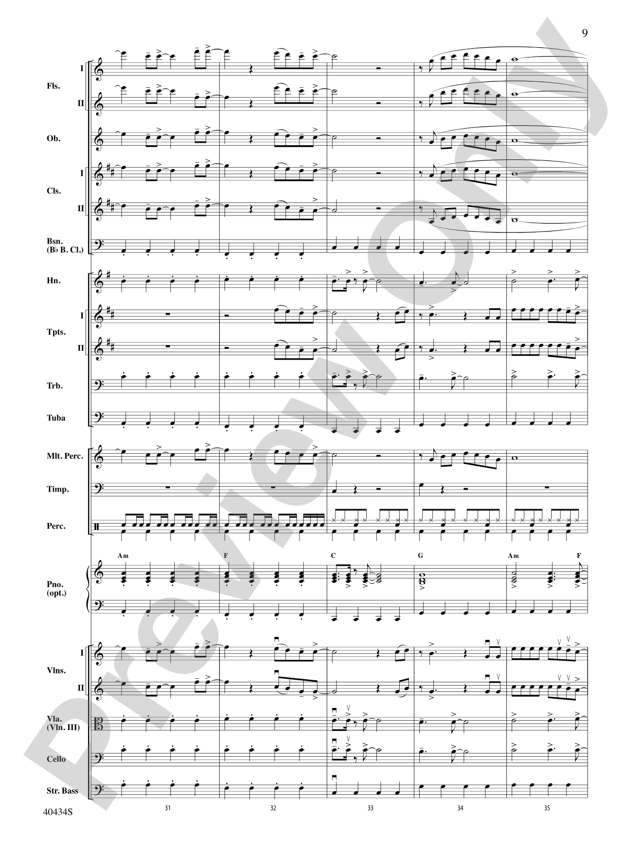 Last Friday Night (T.G.I.F.) / Edge of Glory: Full Orchestra Conductor Score & Parts