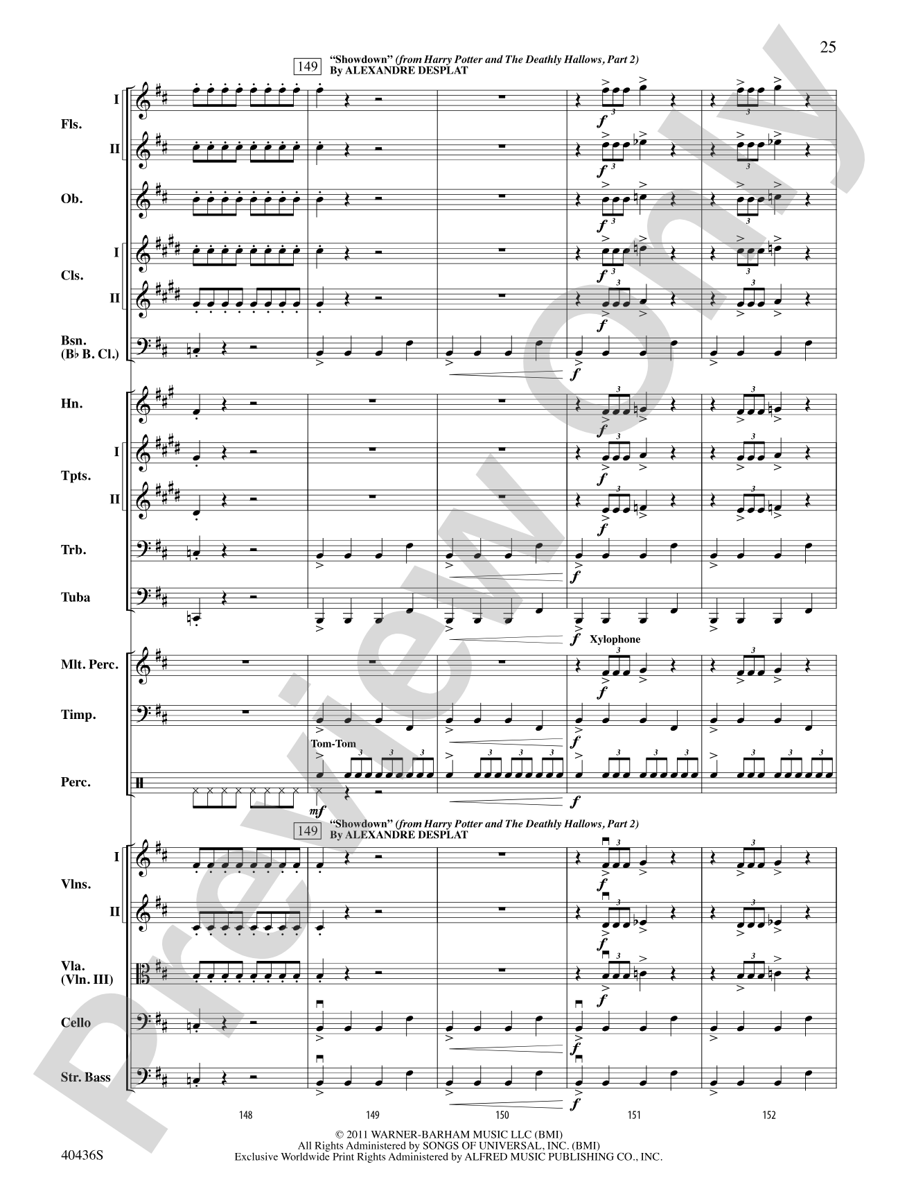 The Magic of Harry Potter: Full Orchestra Conductor Score & Parts