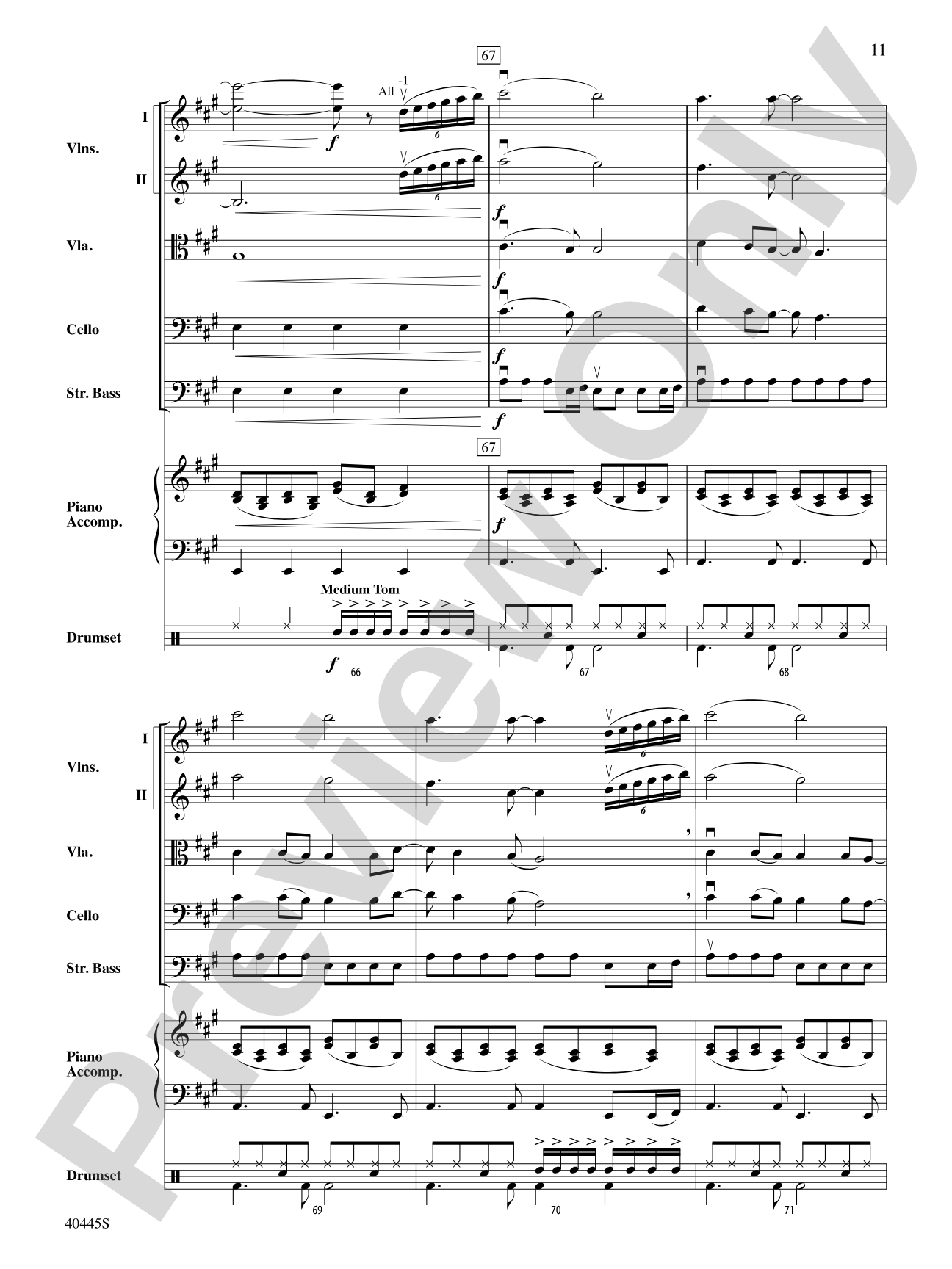 The Rolling Stones on Tour: String Orchestra Conductor Score & Parts