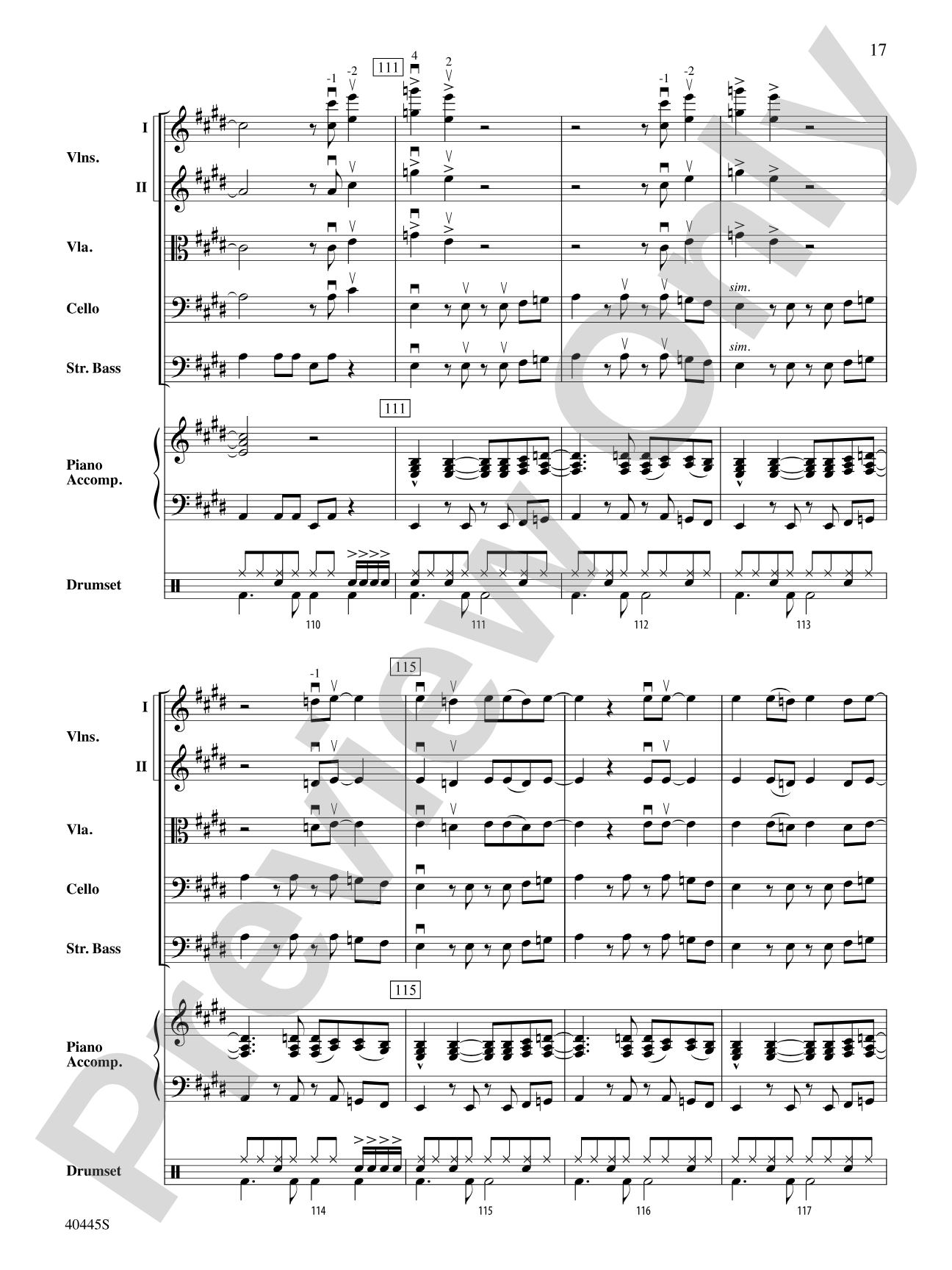 The Rolling Stones on Tour: String Orchestra Conductor Score & Parts