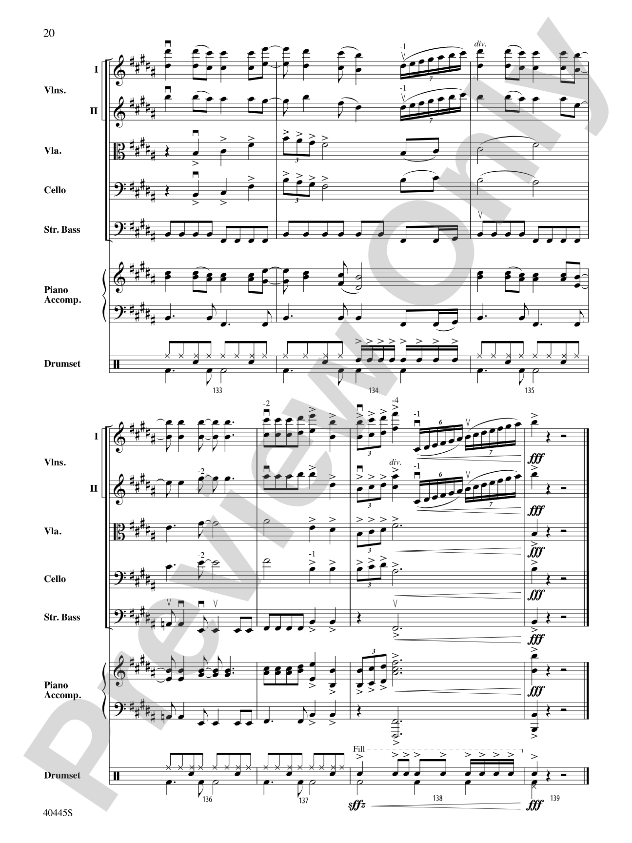 The Rolling Stones on Tour: String Orchestra Conductor Score & Parts