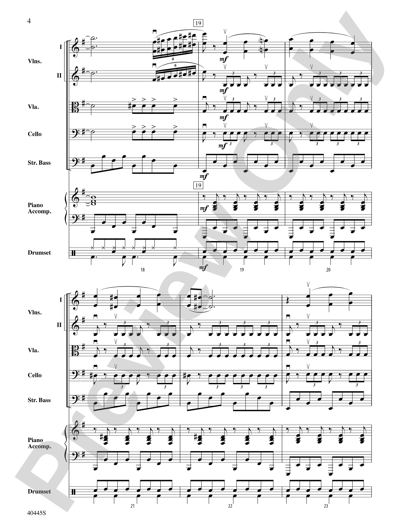 The Rolling Stones on Tour: String Orchestra Conductor Score & Parts