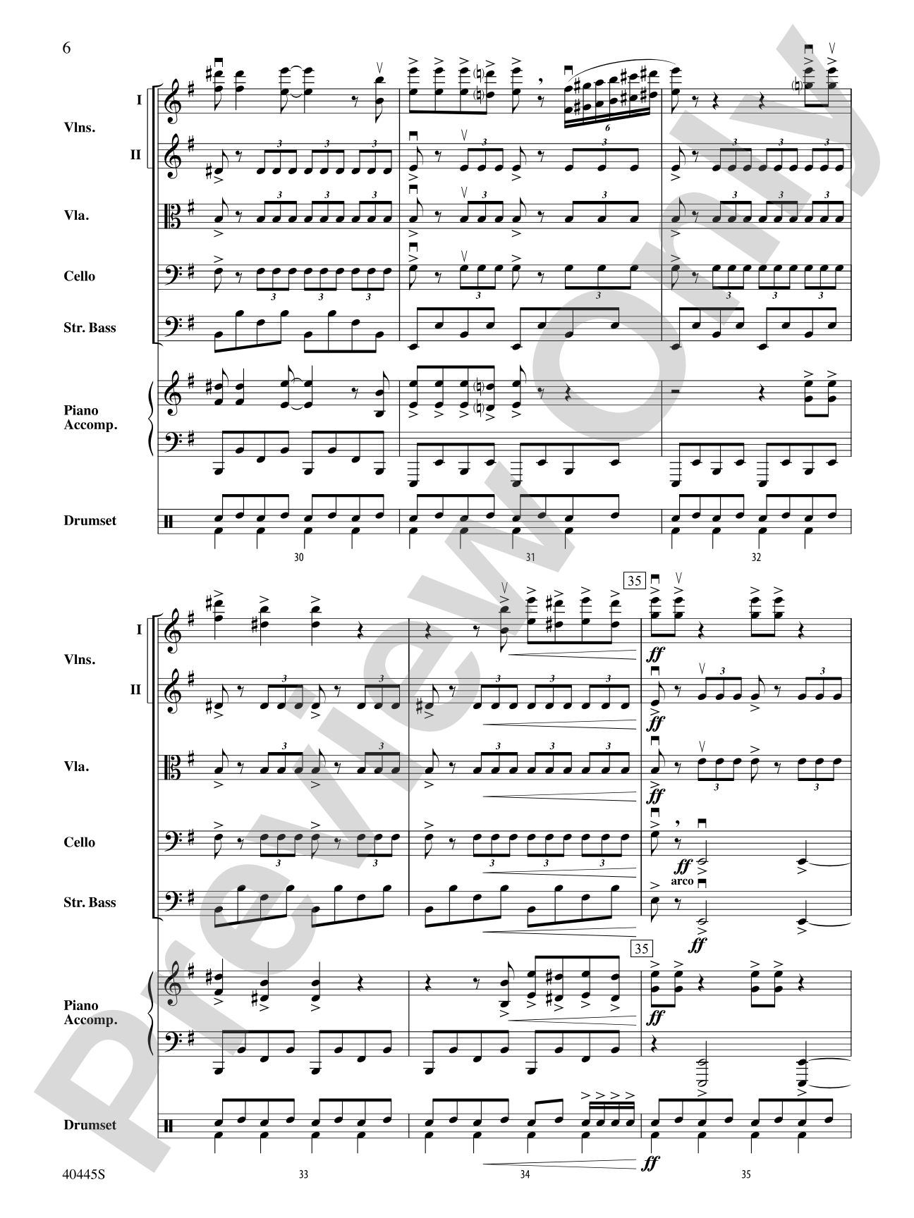The Rolling Stones on Tour: String Orchestra Conductor Score & Parts