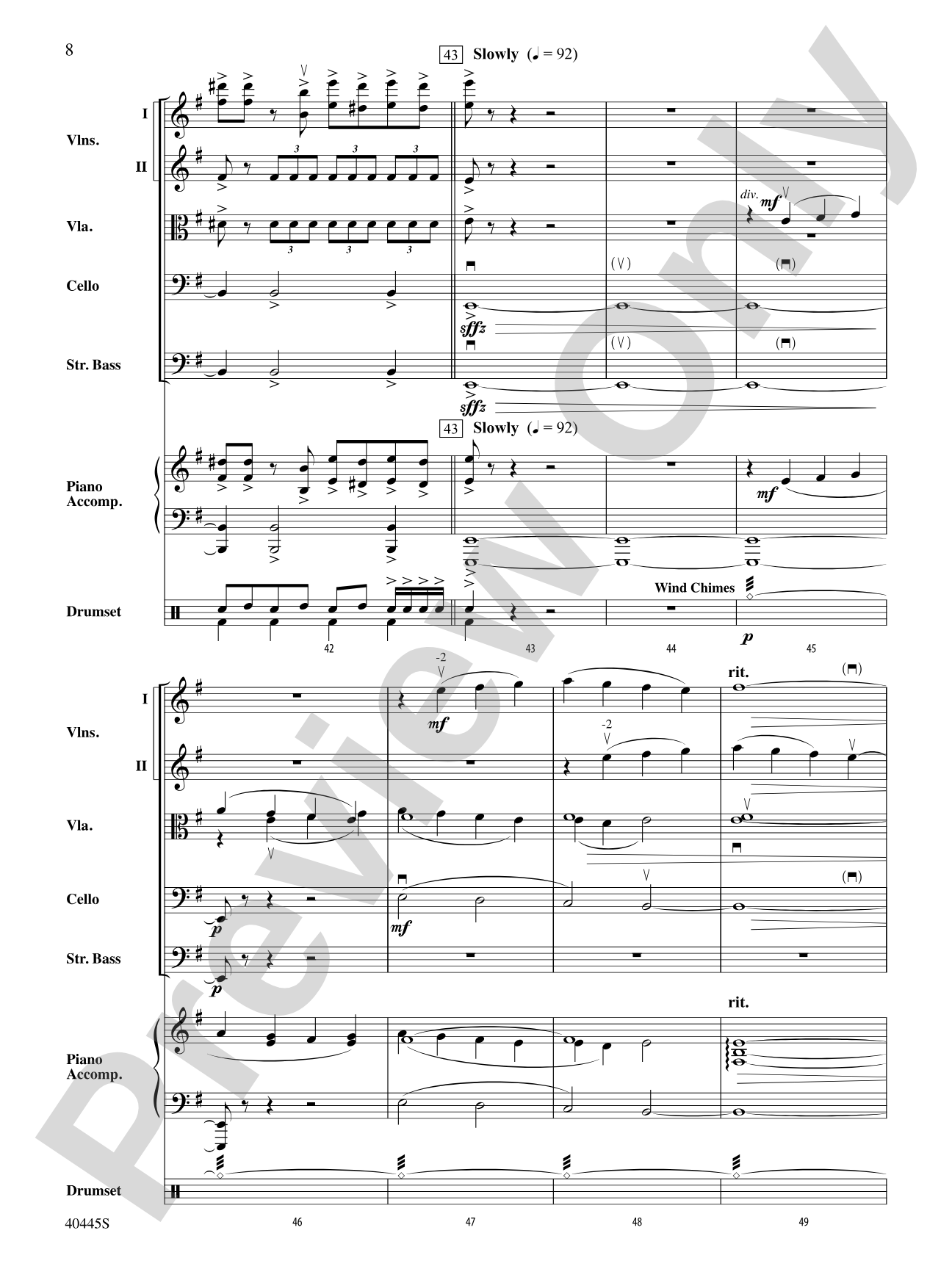 The Rolling Stones on Tour: String Orchestra Conductor Score & Parts