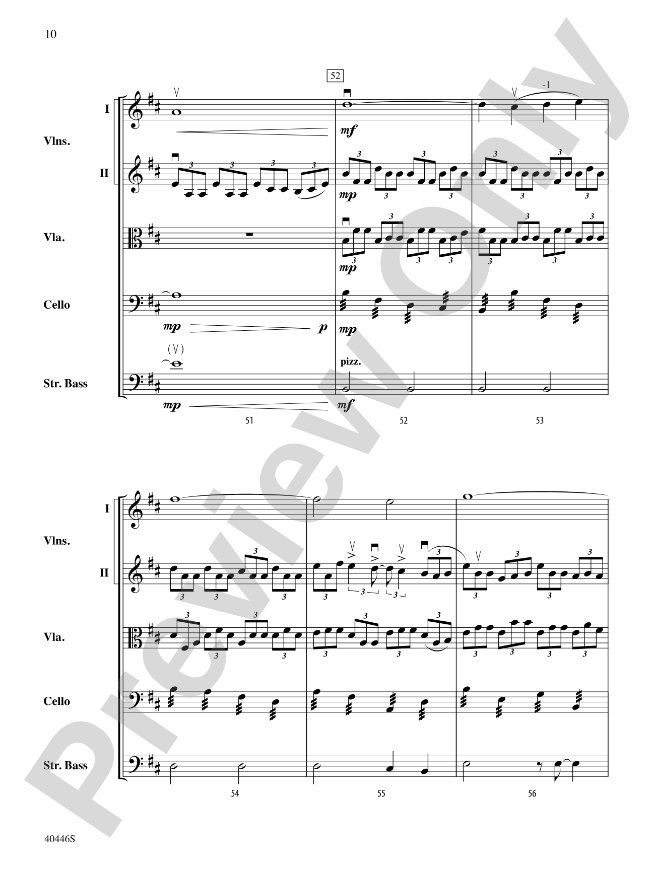 Apotheosis: String Orchestra Conductor Score & Parts