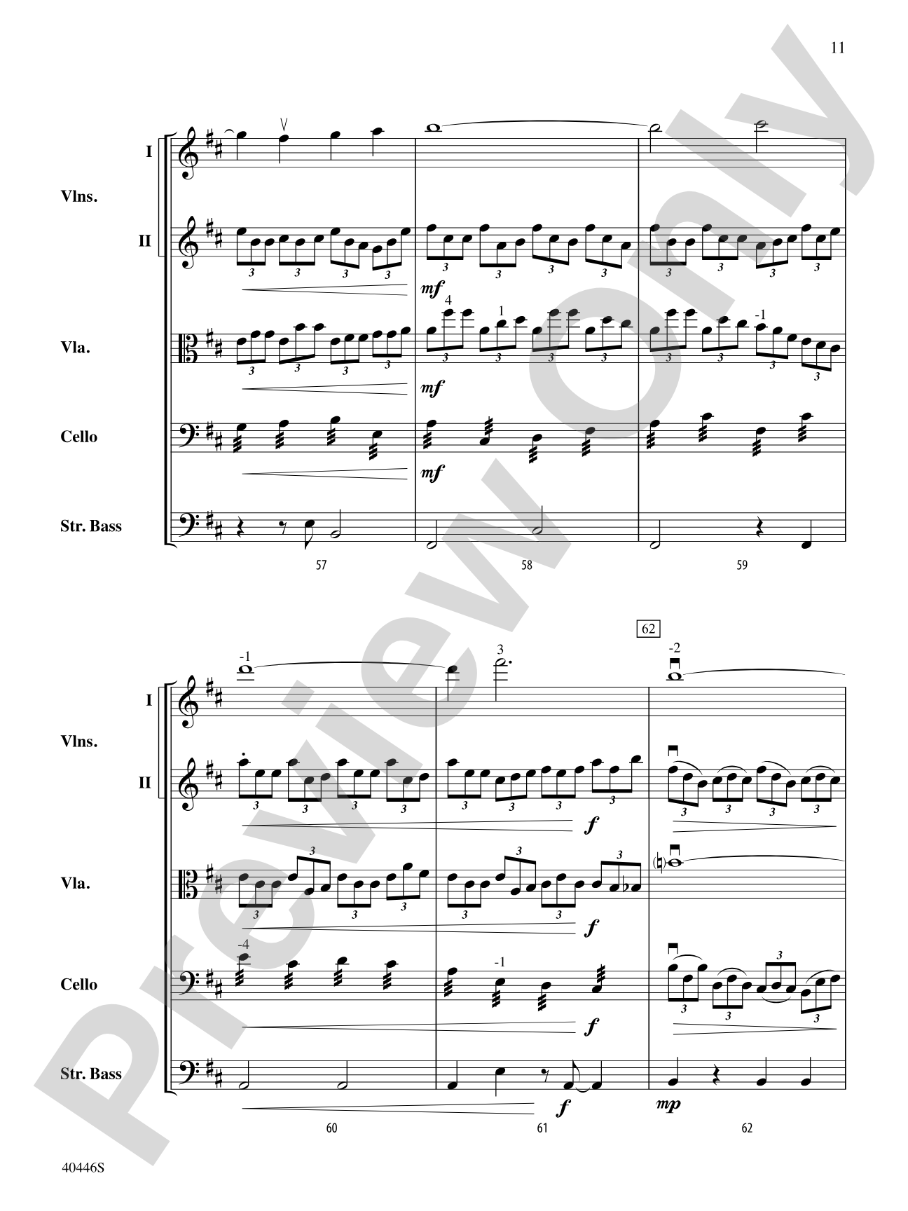 Apotheosis: String Orchestra Conductor Score & Parts