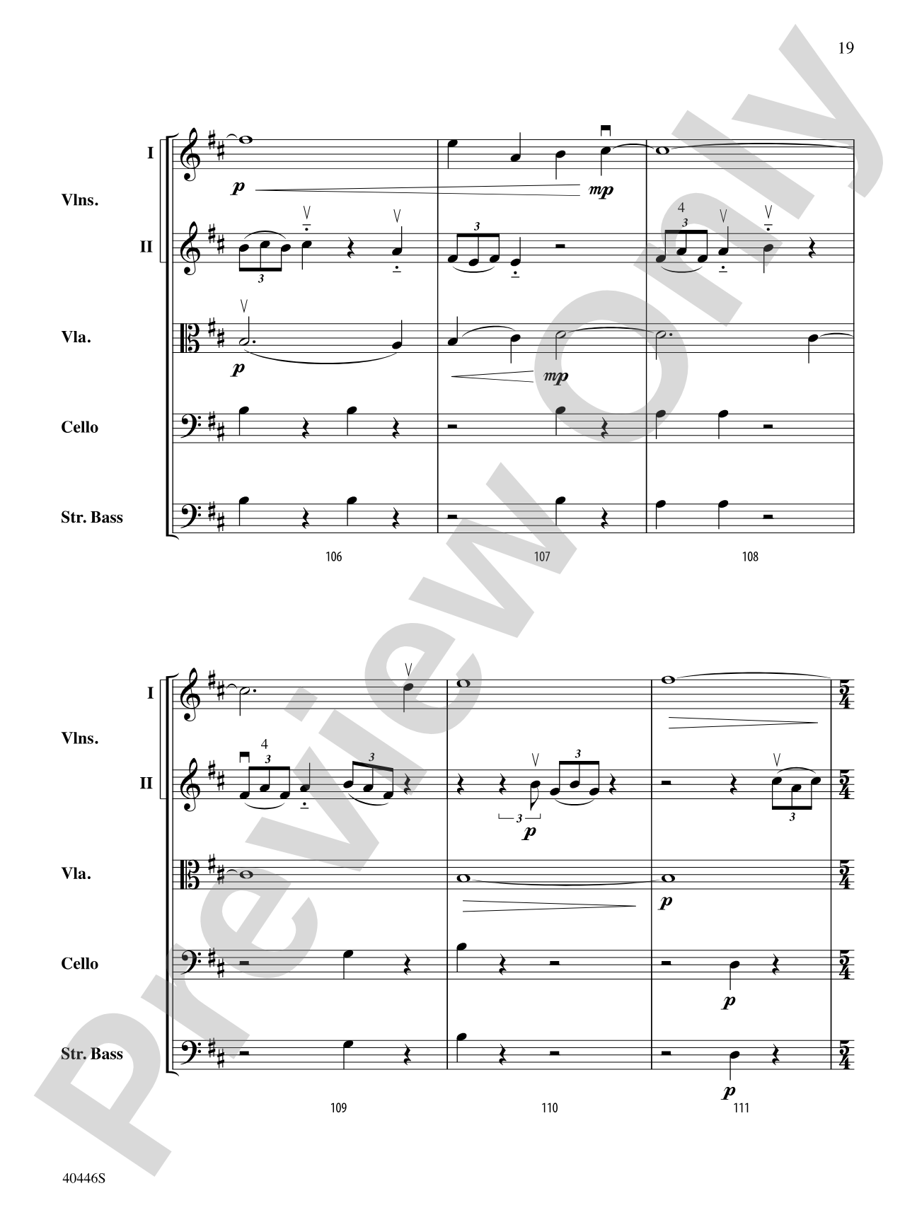 Apotheosis: String Orchestra Conductor Score & Parts