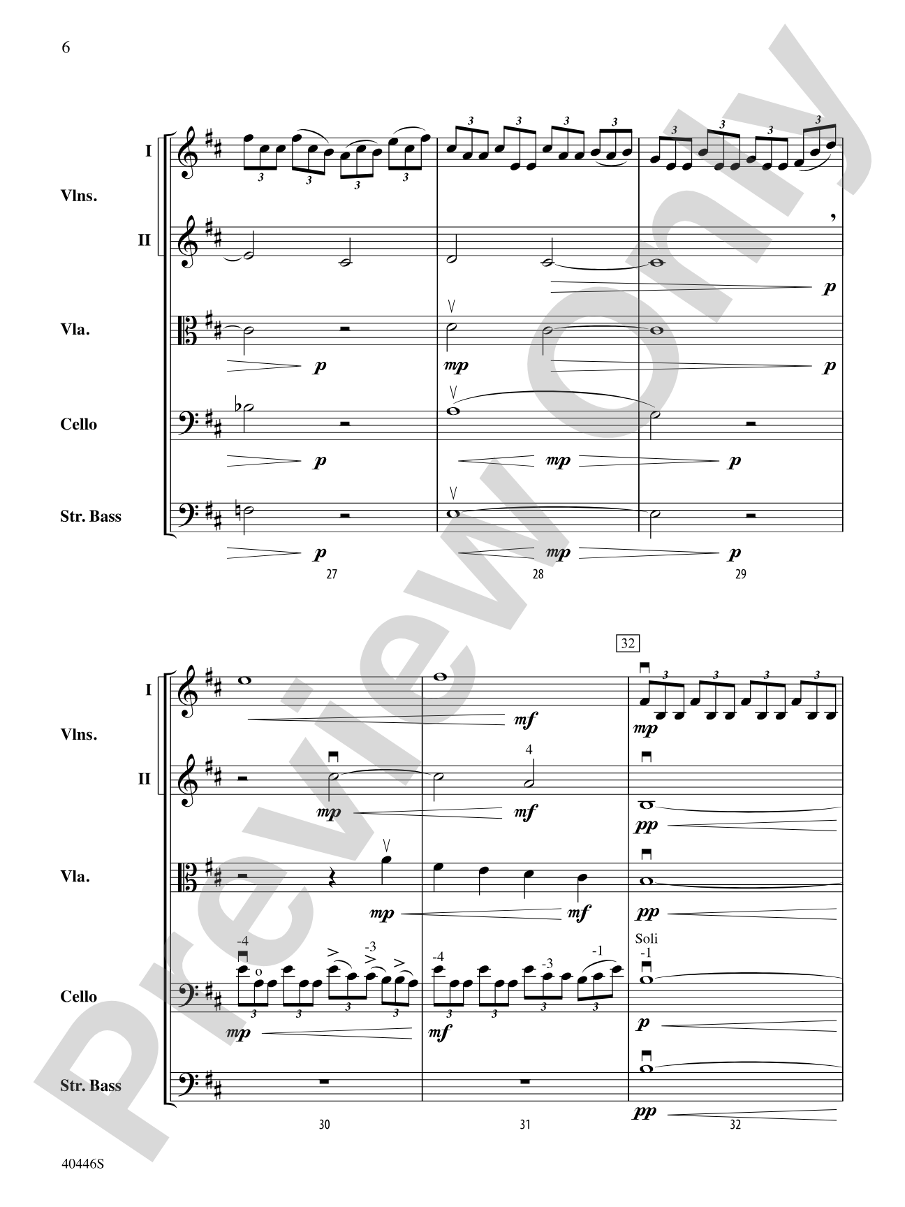 Apotheosis: String Orchestra Conductor Score & Parts