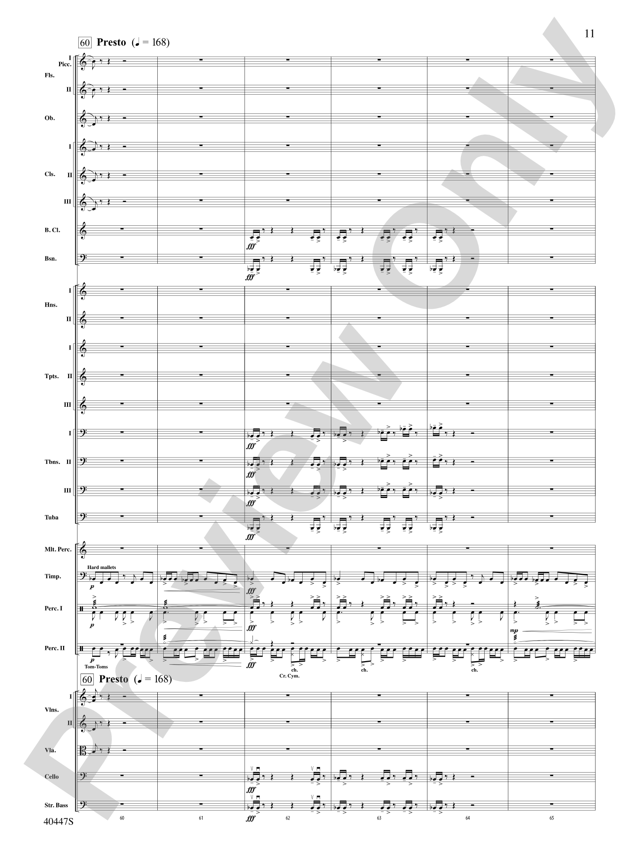 Triumph of the Argonauts: Full Orchestra Conductor Score & Parts