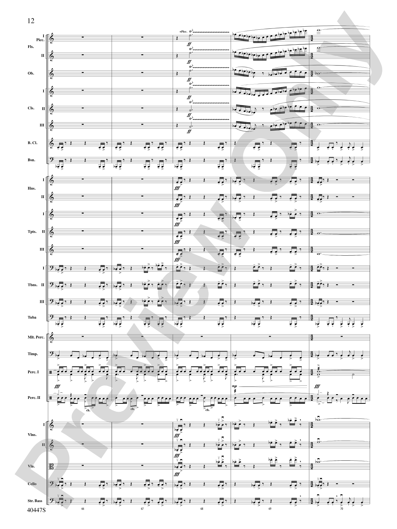 Triumph of the Argonauts: Full Orchestra Conductor Score & Parts