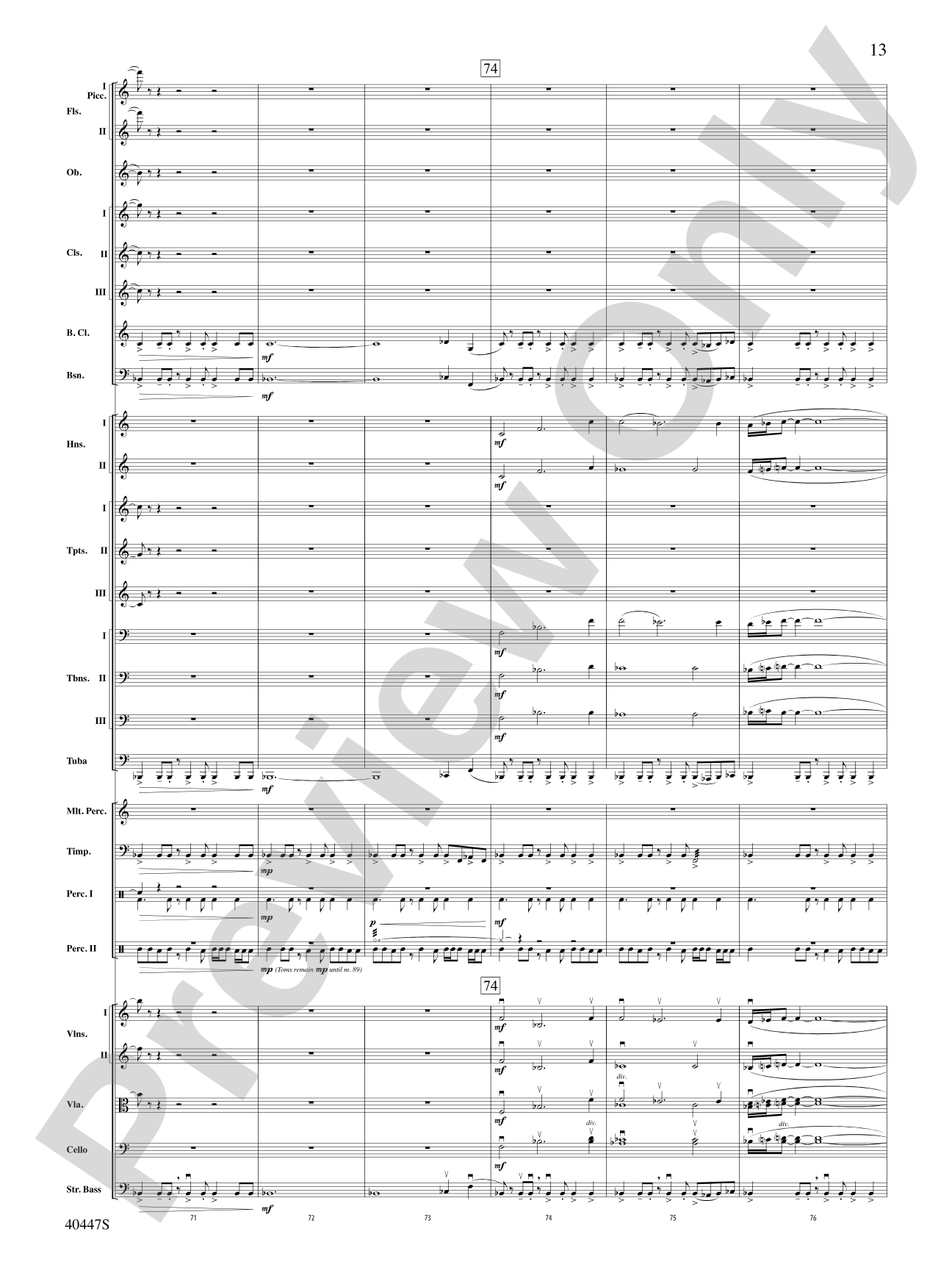 Triumph of the Argonauts: Full Orchestra Conductor Score & Parts