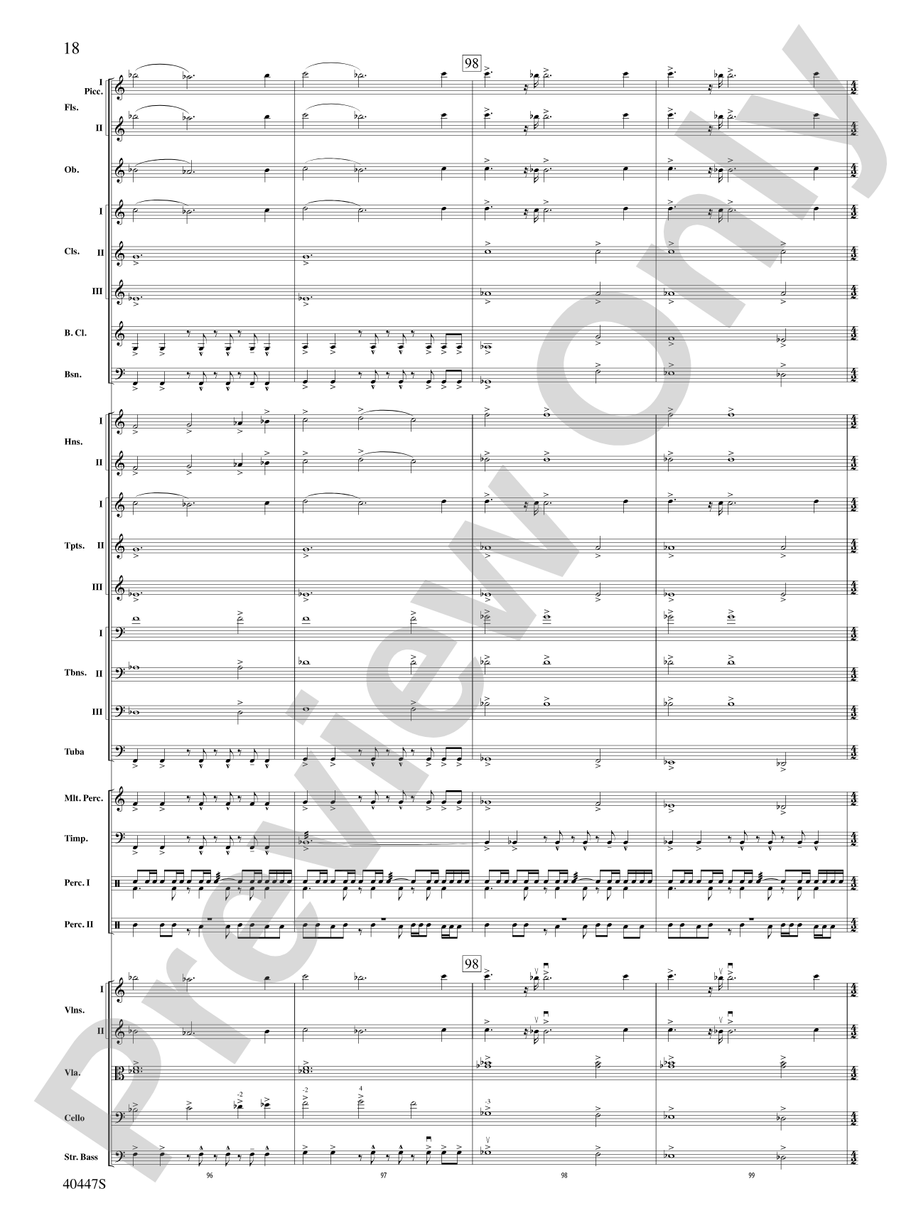 Triumph of the Argonauts: Full Orchestra Conductor Score & Parts