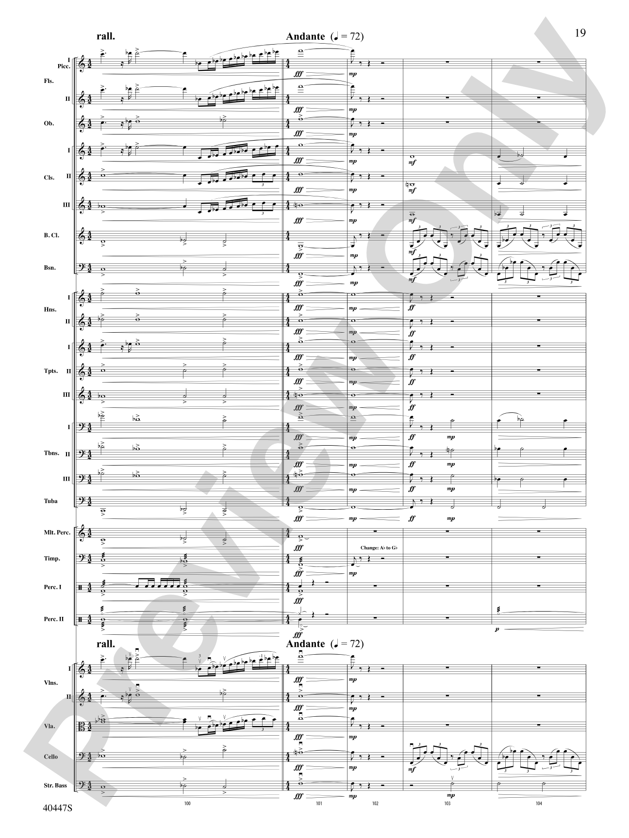 Triumph of the Argonauts: Full Orchestra Conductor Score & Parts