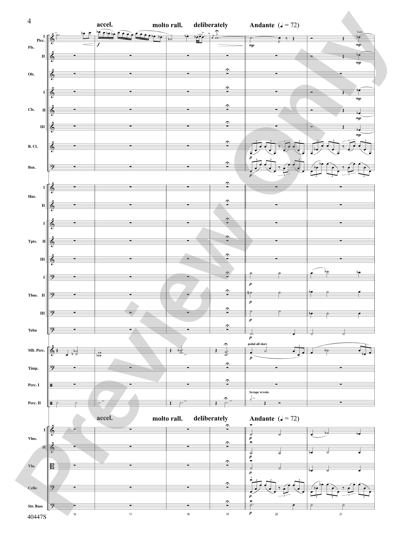 Triumph of the Argonauts: Full Orchestra Conductor Score & Parts