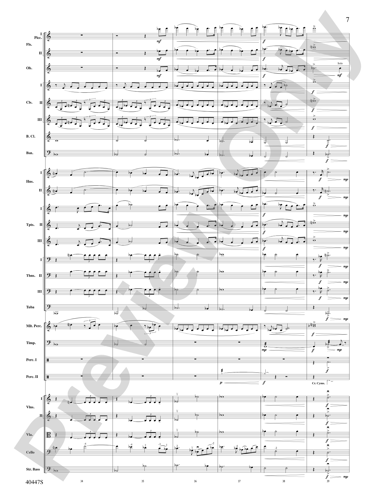 Triumph of the Argonauts: Full Orchestra Conductor Score & Parts