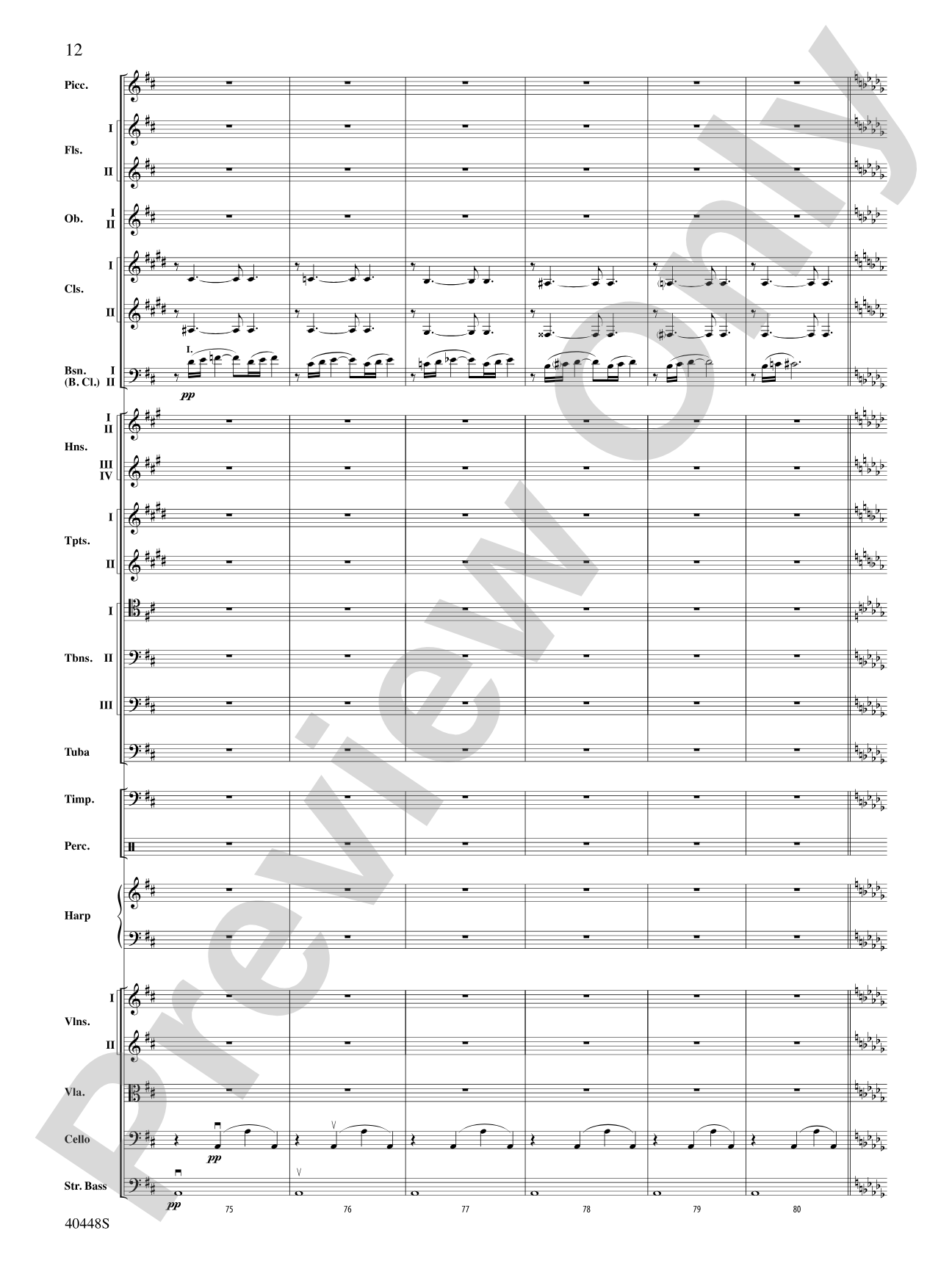 Romeo and Juliet Overture: Full Orchestra Conductor Score & Parts