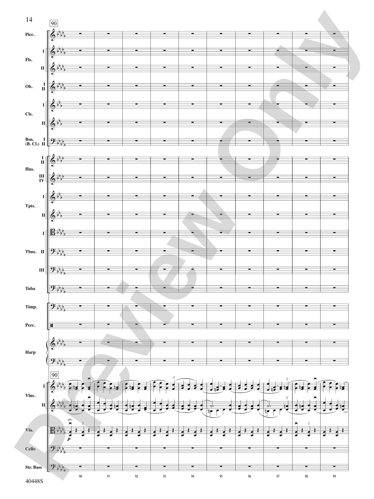 Romeo and Juliet Overture: Full Orchestra Conductor Score & Parts