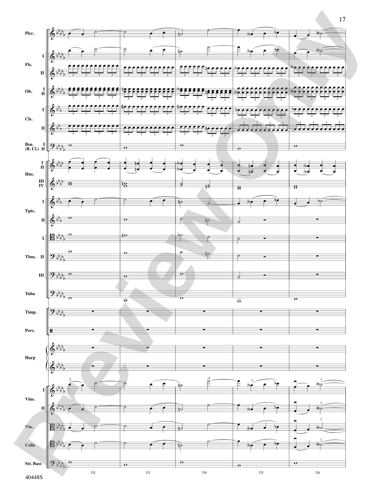 Romeo and Juliet Overture: Full Orchestra Conductor Score & Parts