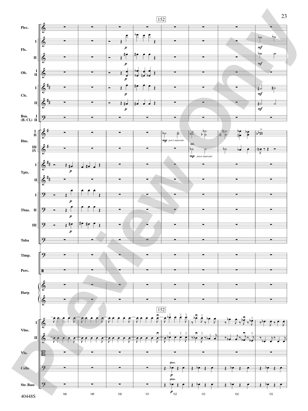 Romeo and Juliet Overture: Full Orchestra Conductor Score & Parts