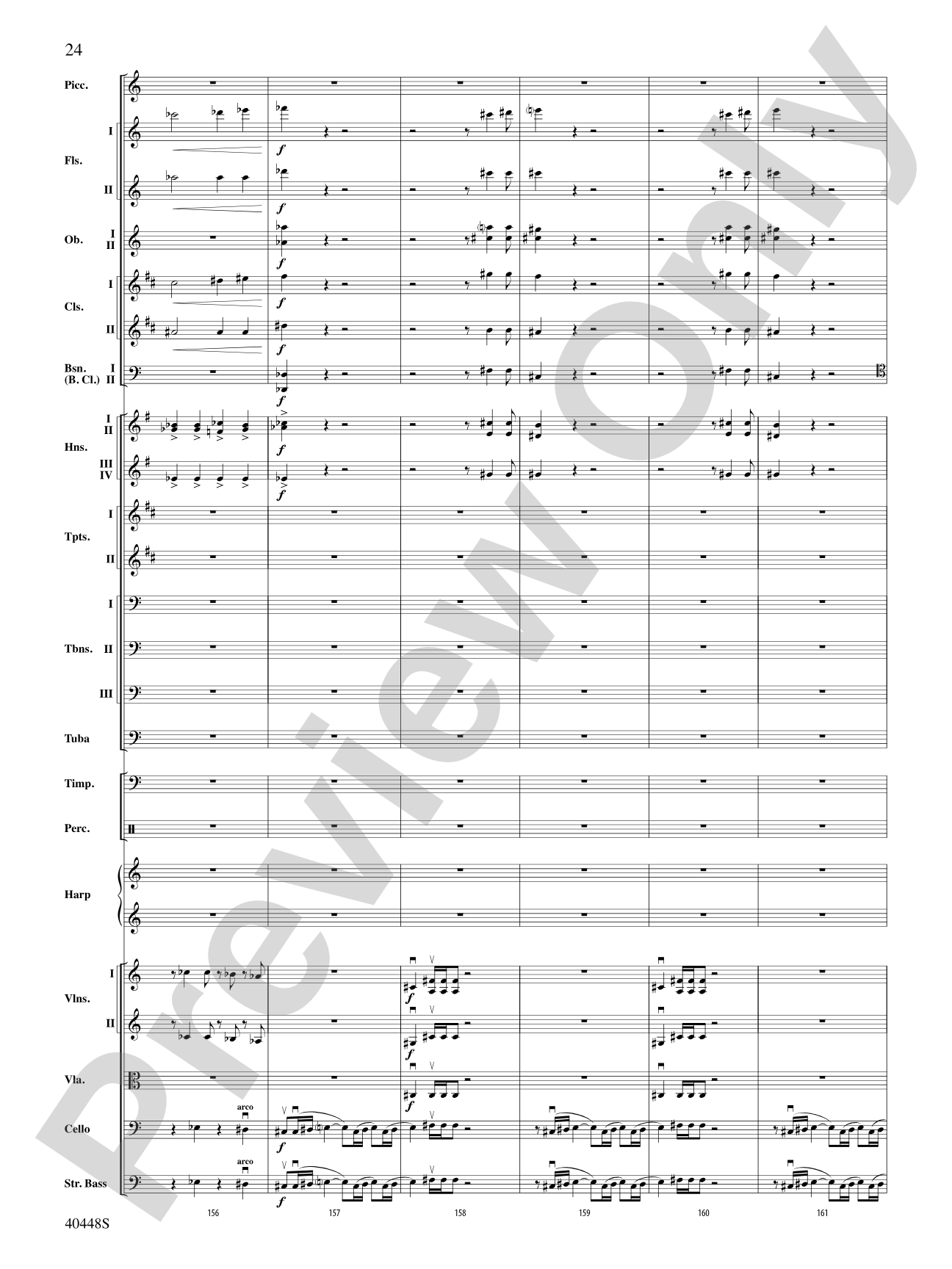Romeo and Juliet Overture: Full Orchestra Conductor Score & Parts
