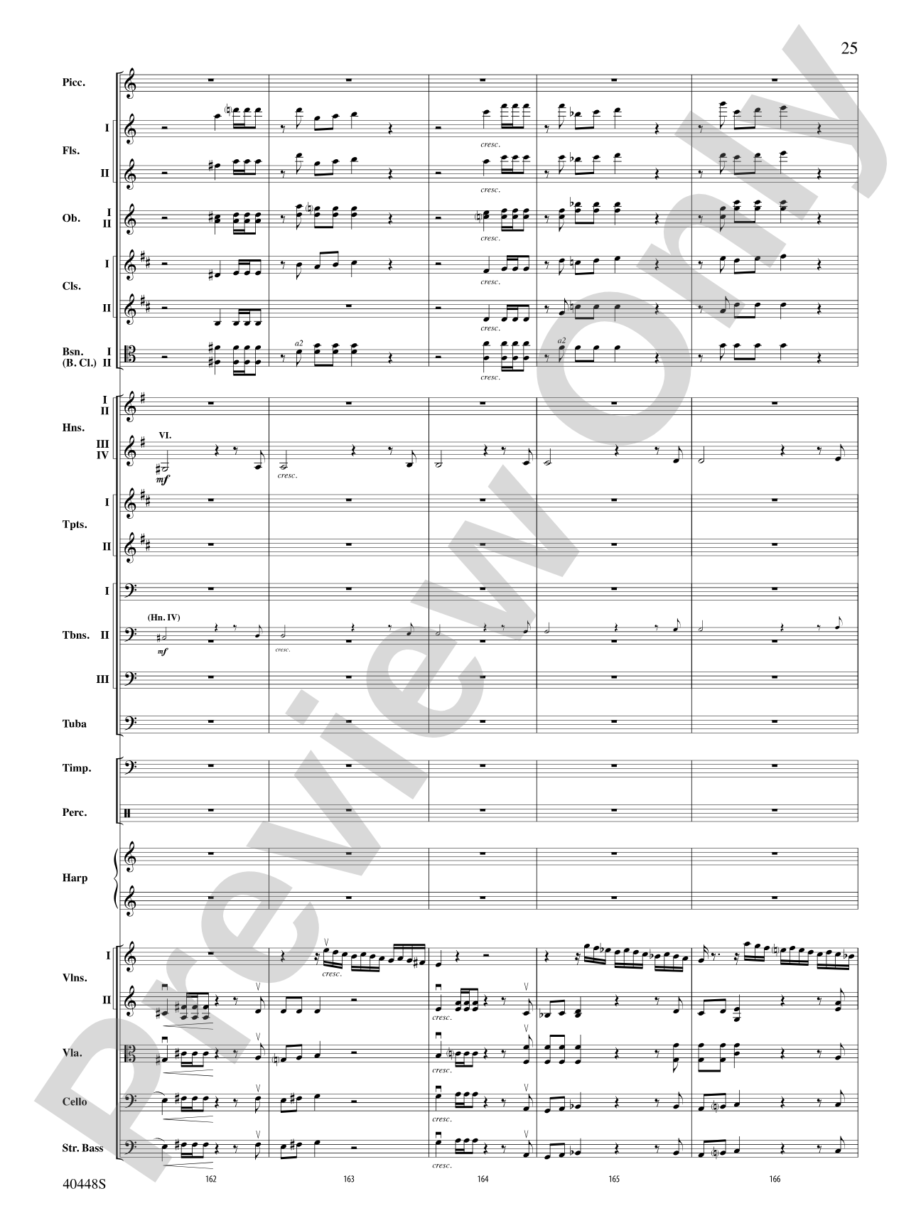 Romeo and Juliet Overture: Full Orchestra Conductor Score & Parts