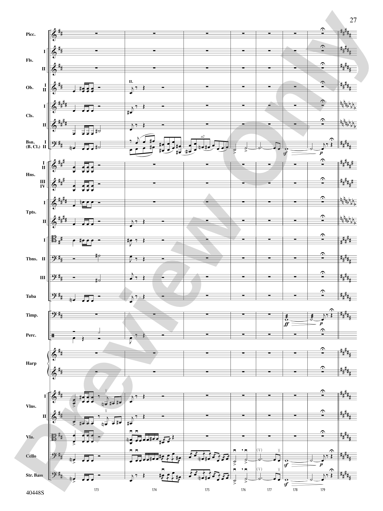 Romeo and Juliet Overture: Full Orchestra Conductor Score & Parts