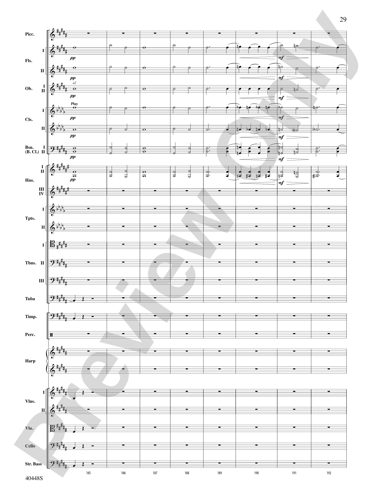 Romeo and Juliet Overture: Full Orchestra Conductor Score & Parts