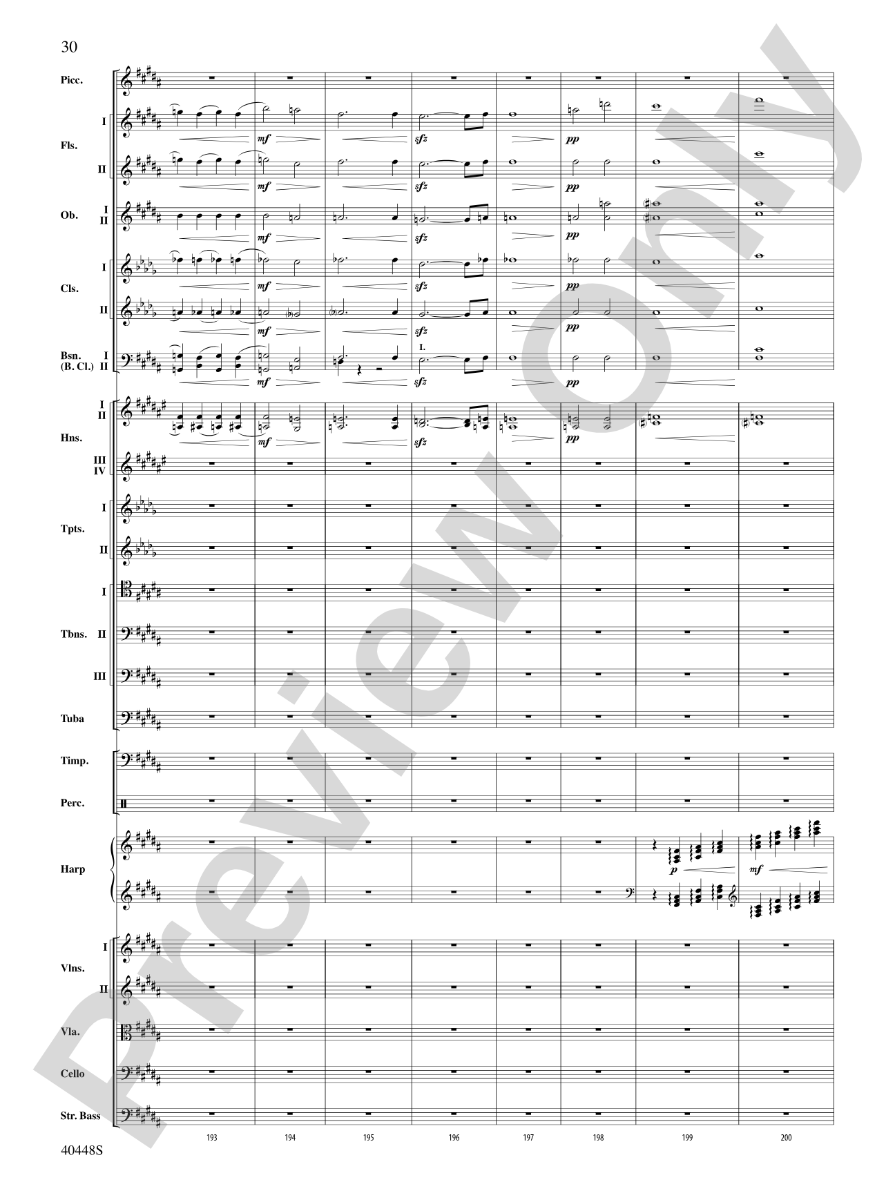 Romeo and Juliet Overture: Full Orchestra Conductor Score & Parts