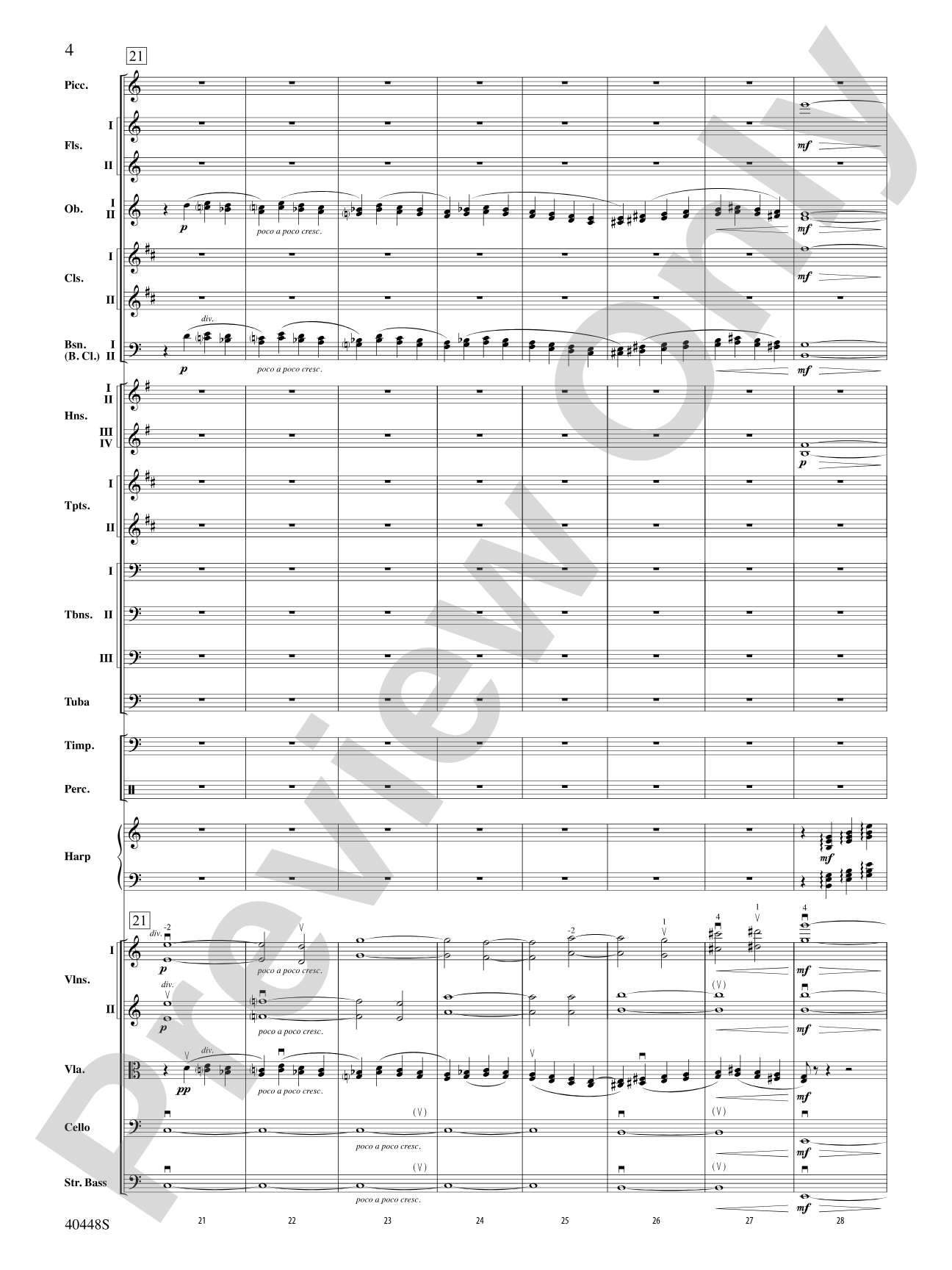 Romeo and Juliet Overture: Full Orchestra Conductor Score & Parts