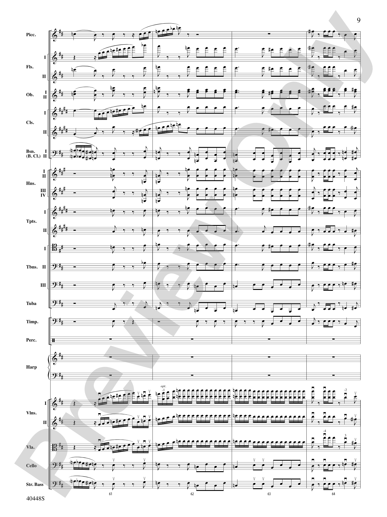 Romeo and Juliet Overture: Full Orchestra Conductor Score & Parts