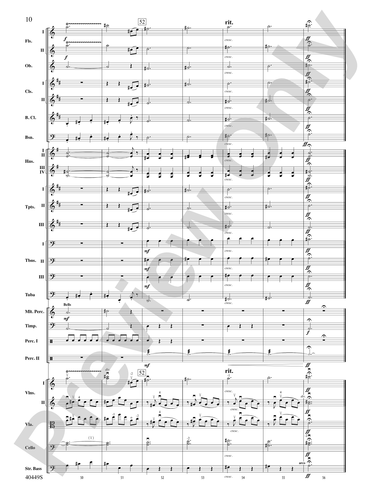 The Hobbit: An Unexpected Journey, Suite from: Full Orchestra Conductor Score & Parts