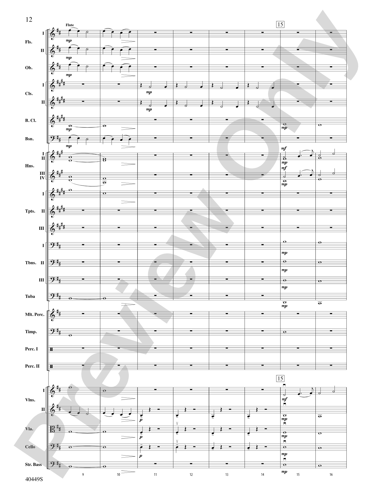The Hobbit: An Unexpected Journey, Suite from: Full Orchestra Conductor Score & Parts