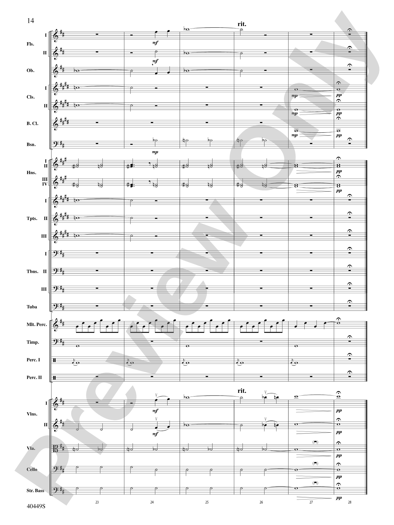 The Hobbit: An Unexpected Journey, Suite from: Full Orchestra Conductor Score & Parts