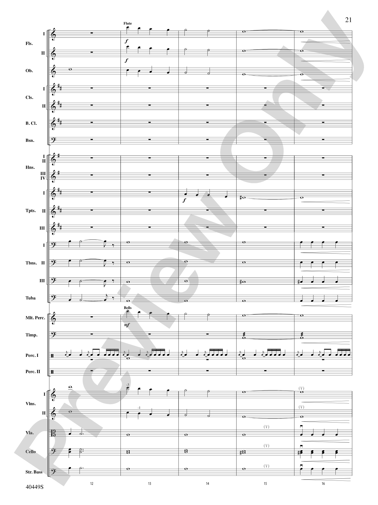 The Hobbit: An Unexpected Journey, Suite from: Full Orchestra Conductor Score & Parts