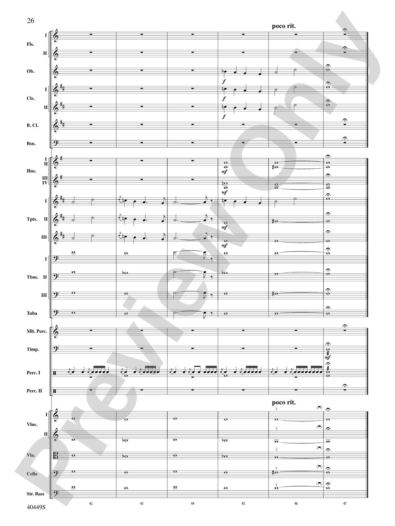 The Hobbit: An Unexpected Journey, Suite from: Full Orchestra Conductor Score & Parts