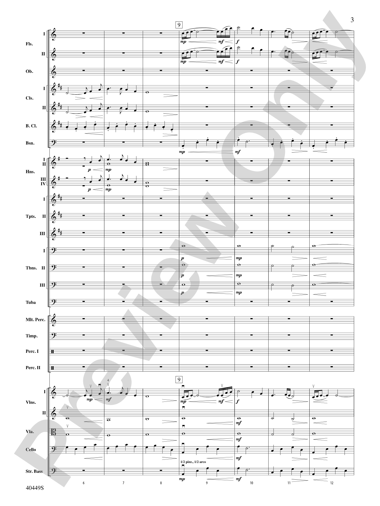 The Hobbit: An Unexpected Journey, Suite from: Full Orchestra Conductor Score & Parts
