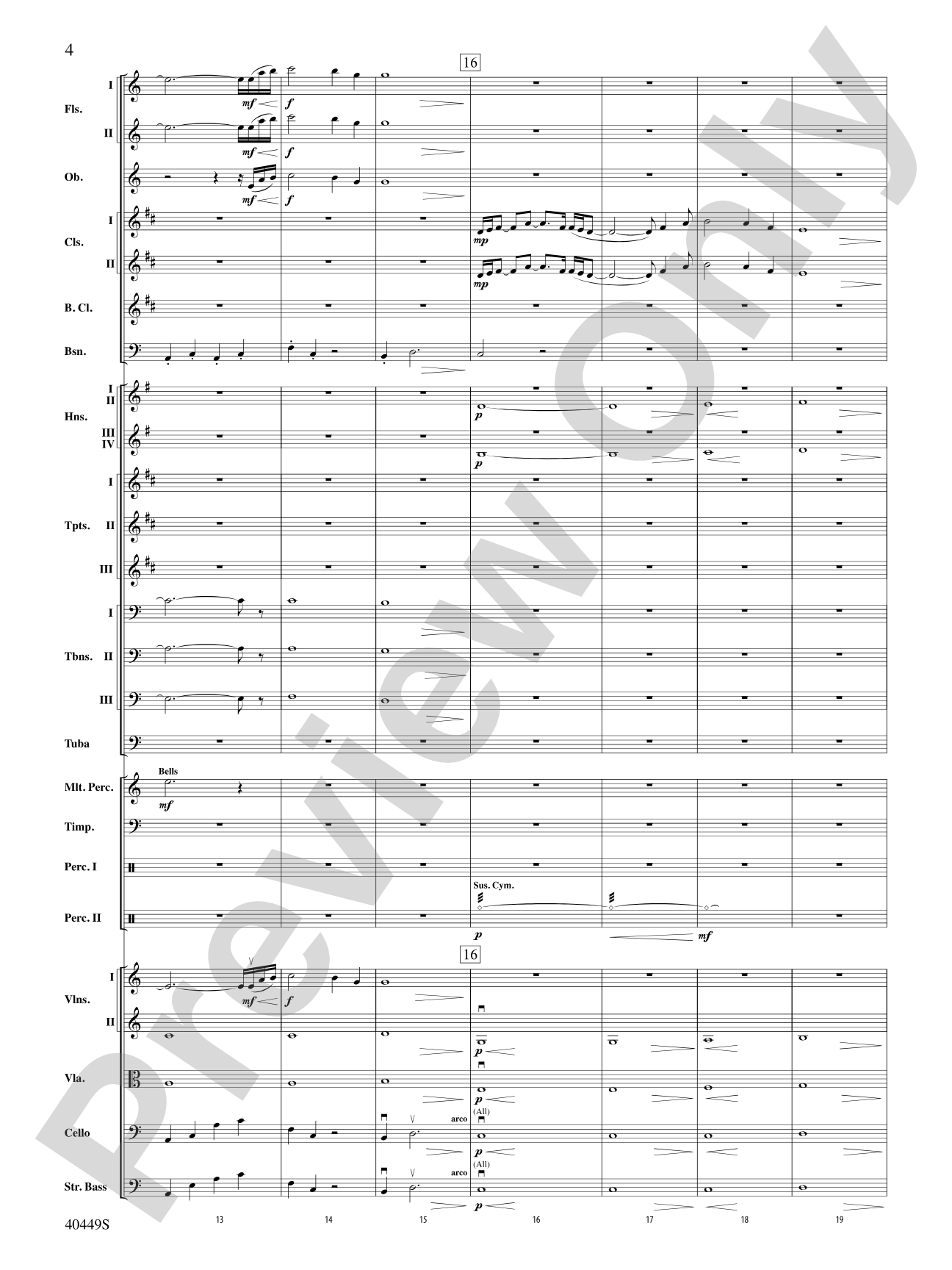 The Hobbit: An Unexpected Journey, Suite from: Full Orchestra Conductor Score & Parts