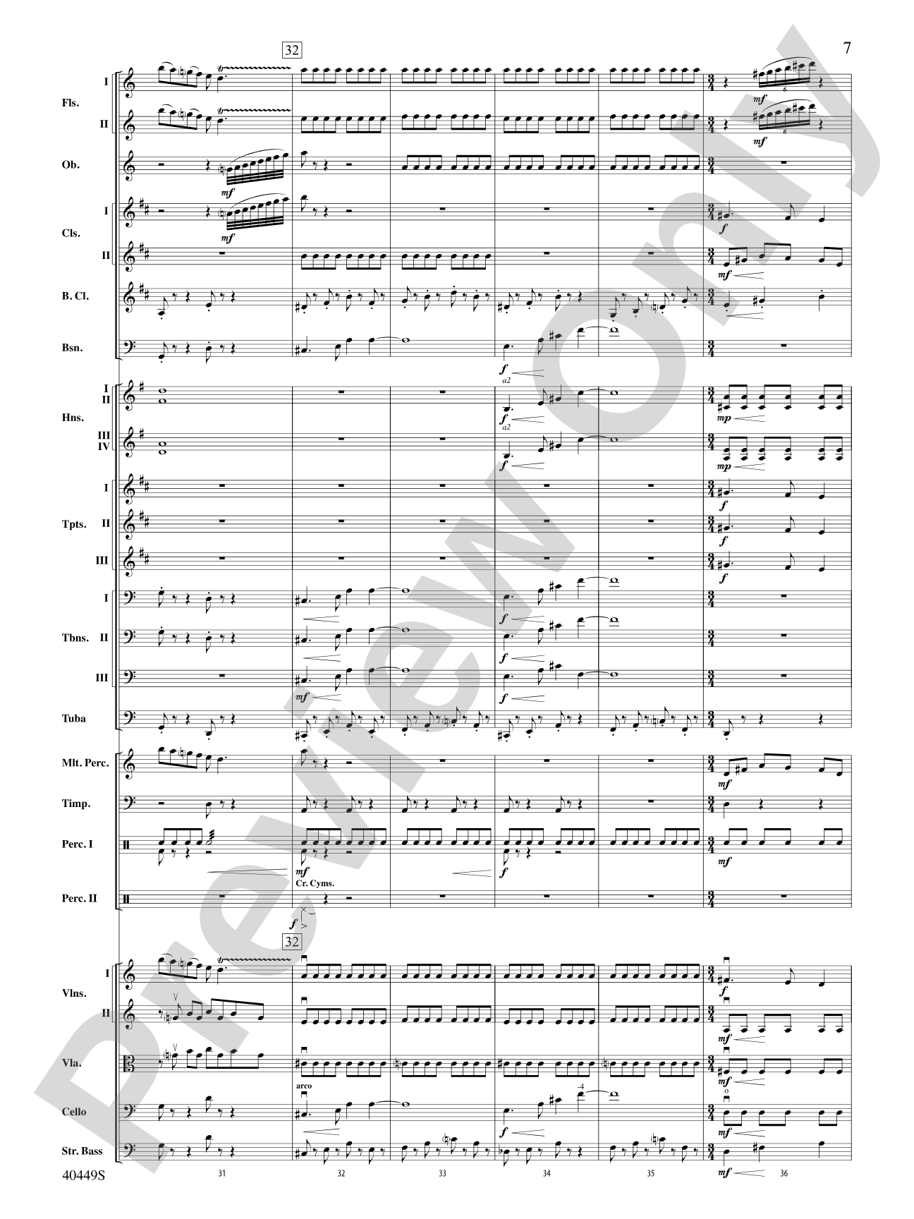 The Hobbit: An Unexpected Journey, Suite from: Full Orchestra Conductor Score & Parts