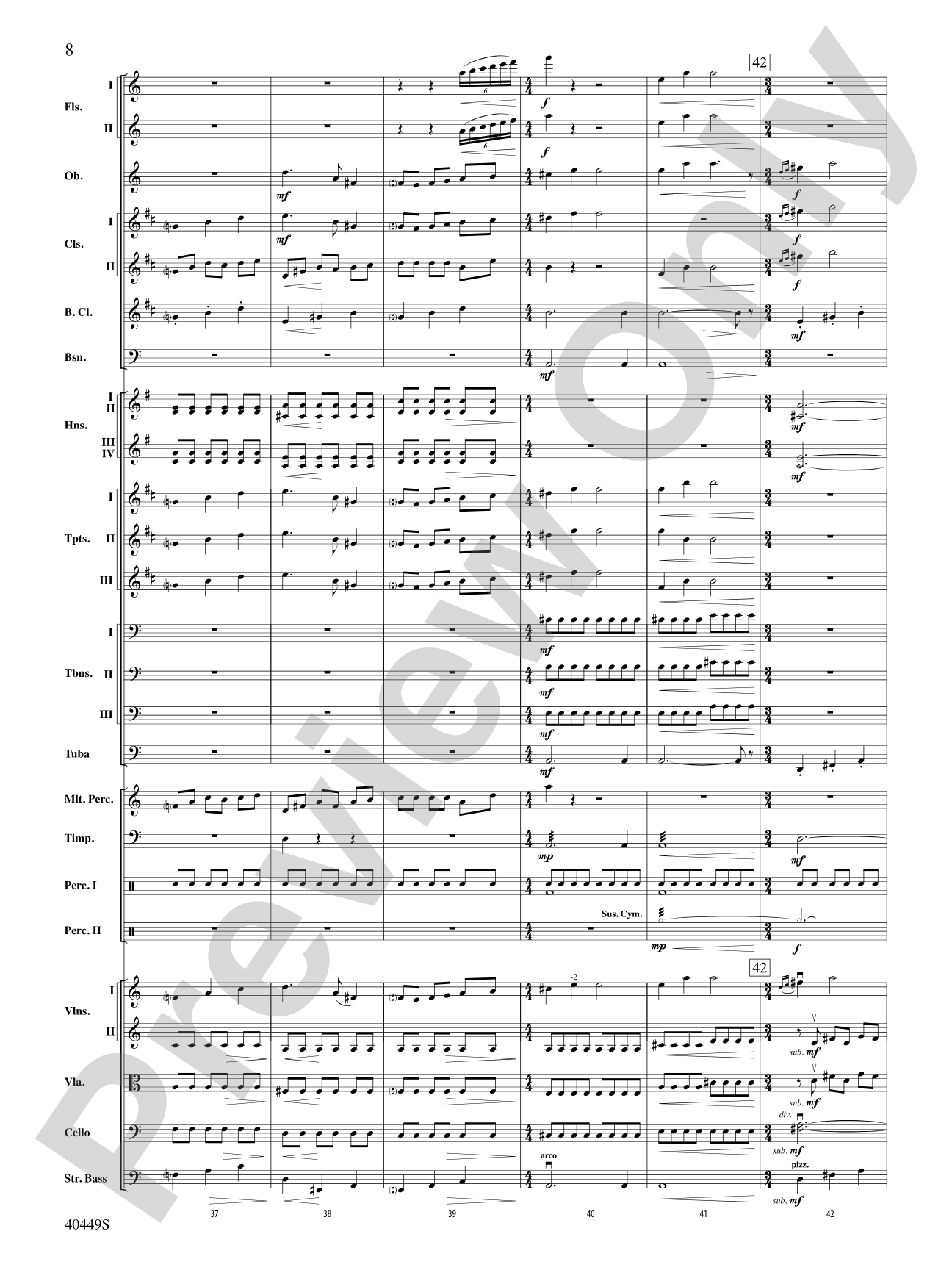 The Hobbit: An Unexpected Journey, Suite from: Full Orchestra Conductor Score & Parts