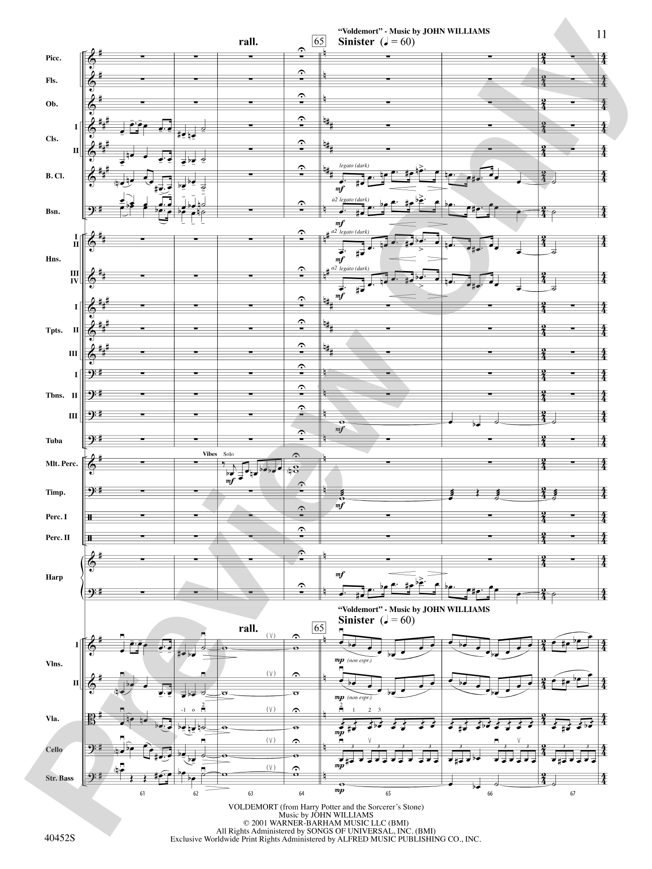 The Complete Harry Potter: Full Orchestra Conductor Score & Parts