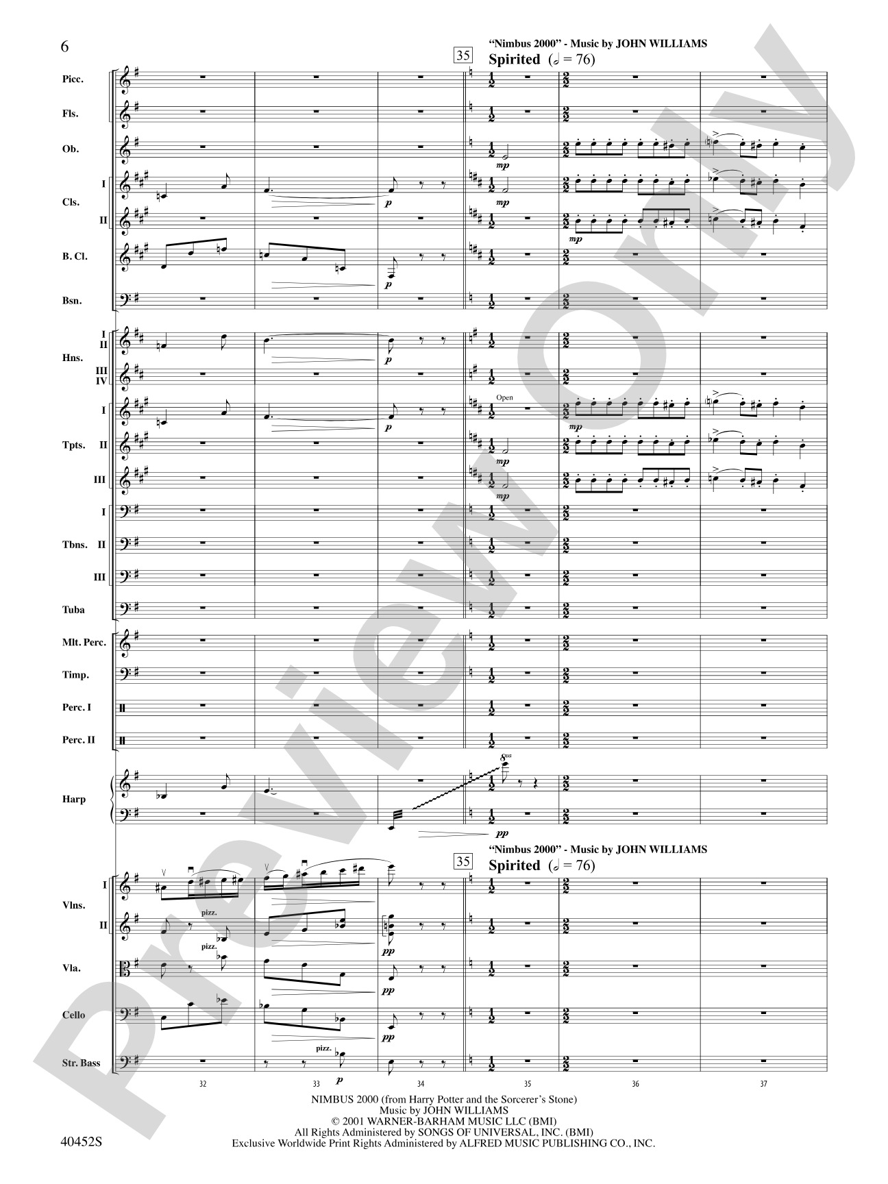 The Complete Harry Potter: Full Orchestra Conductor Score & Parts